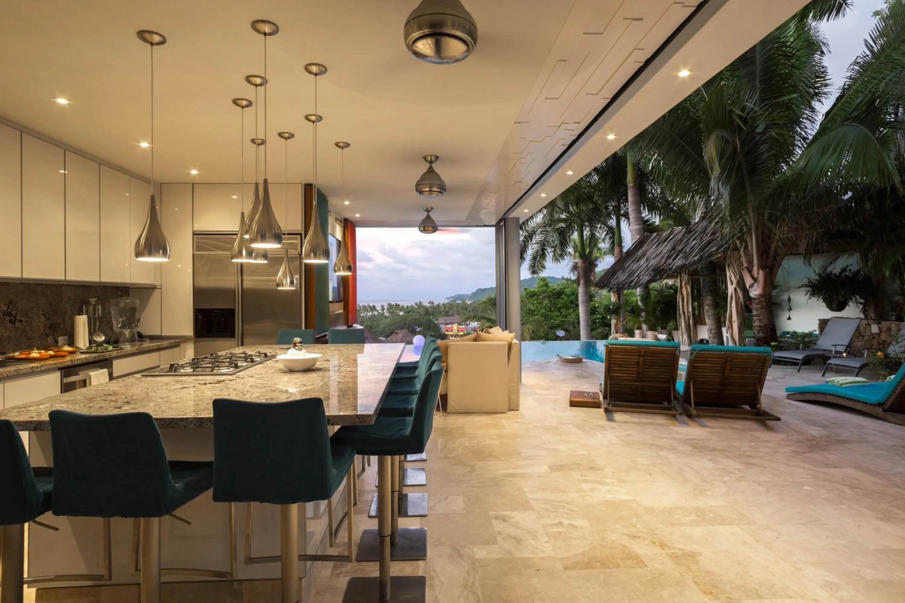 Dining area in Anjali Casa Divina