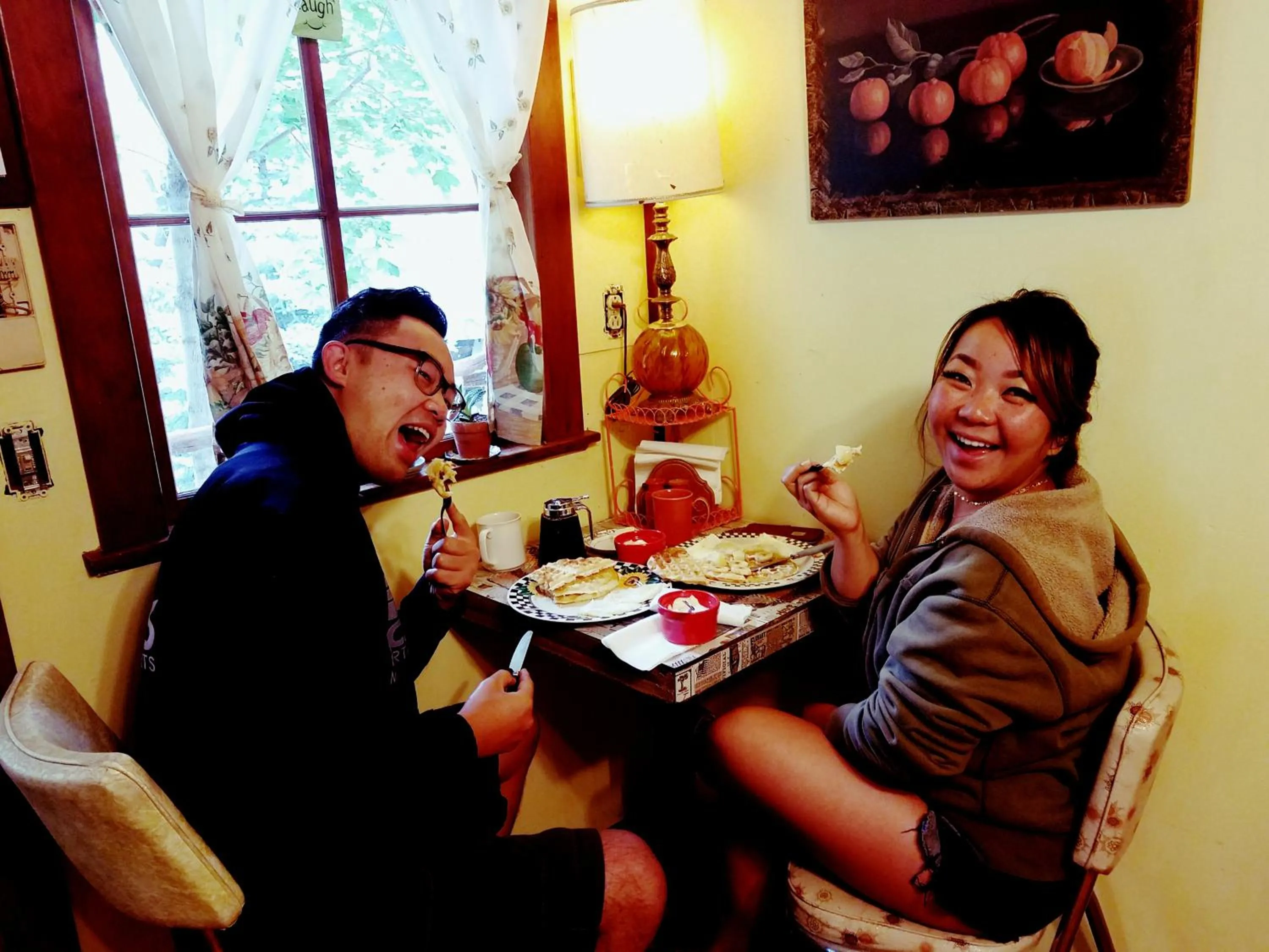 Family in Bristol Cabins