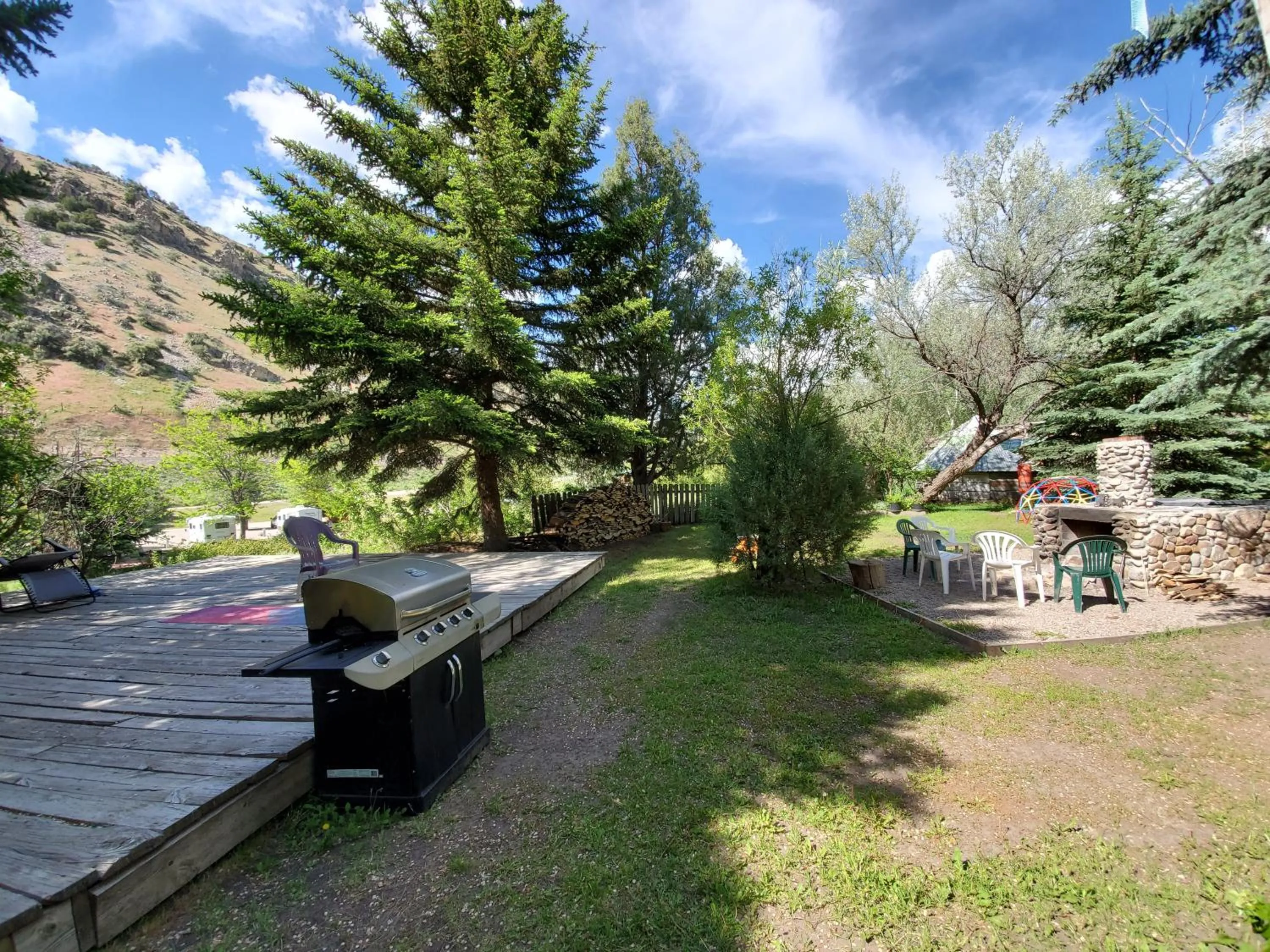 BBQ facilities in Bristol Cabins