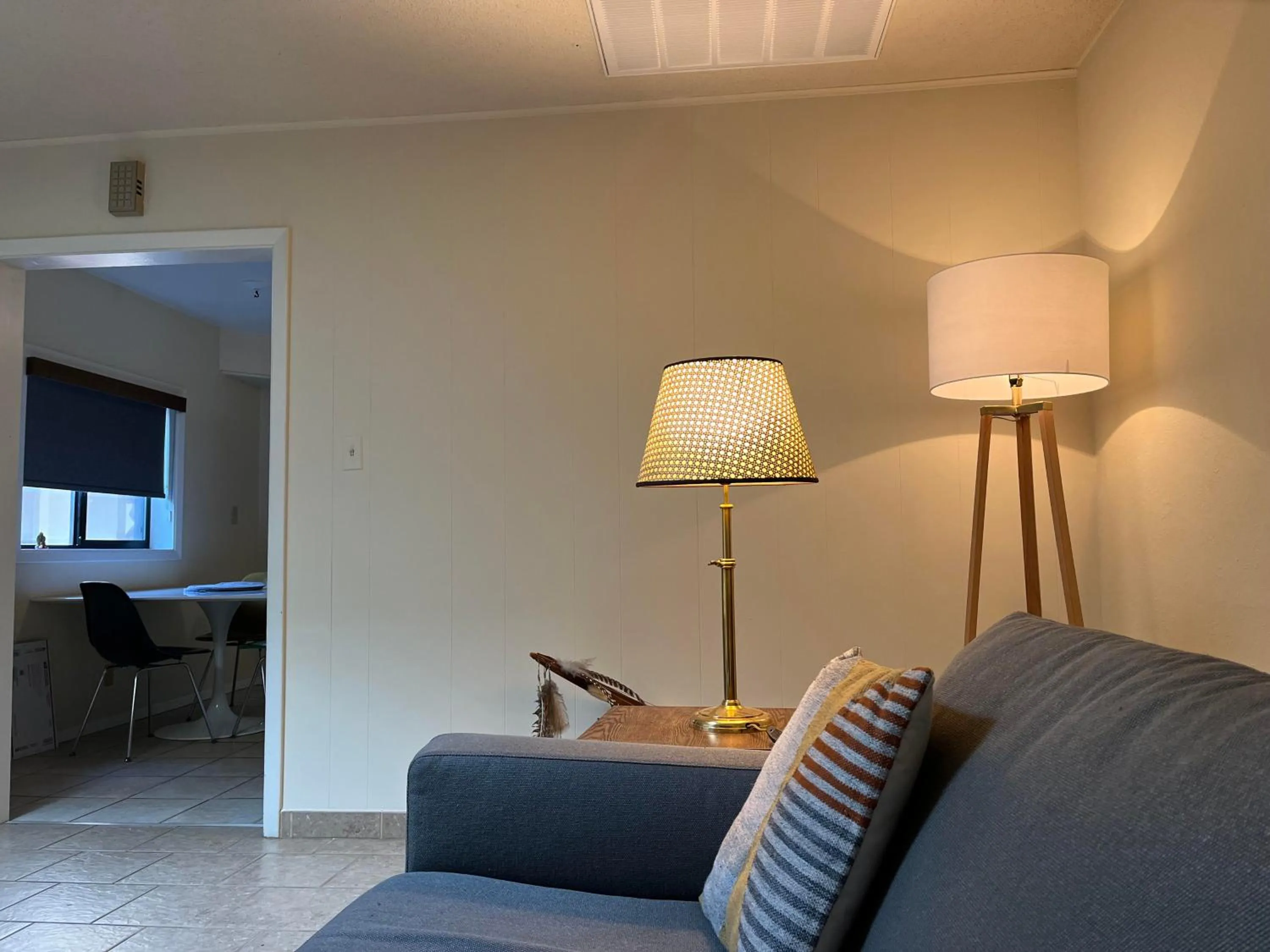 Living room in Historic Star Motel