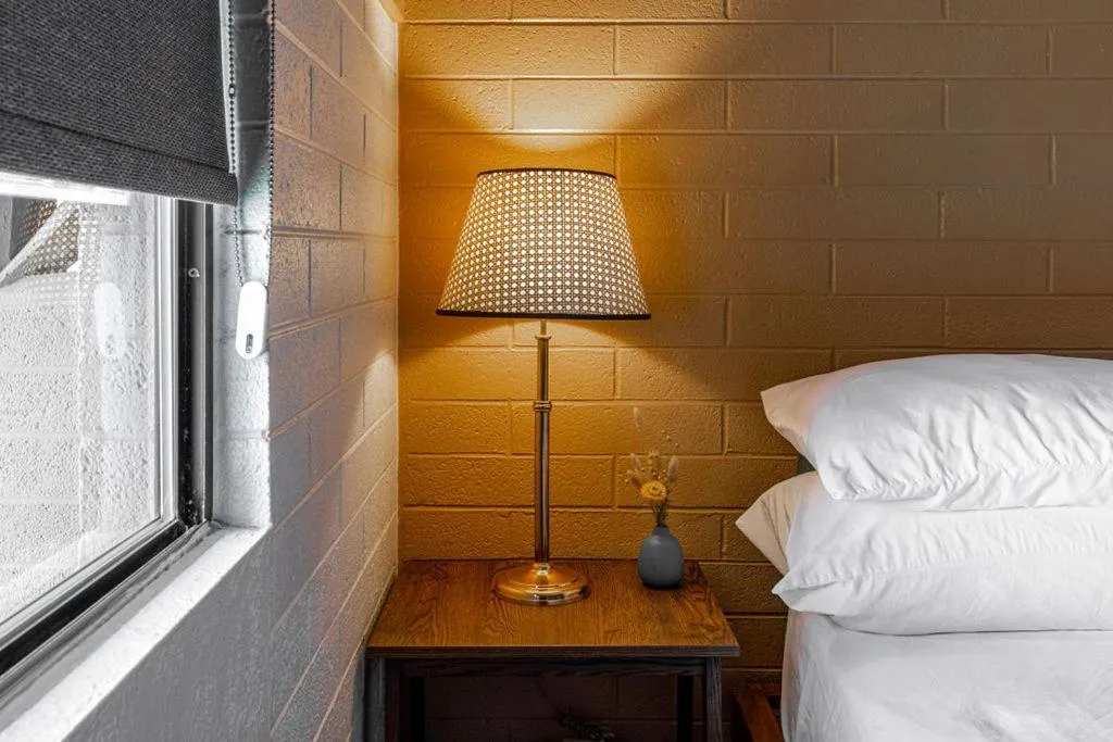 Bed in Historic Star Motel