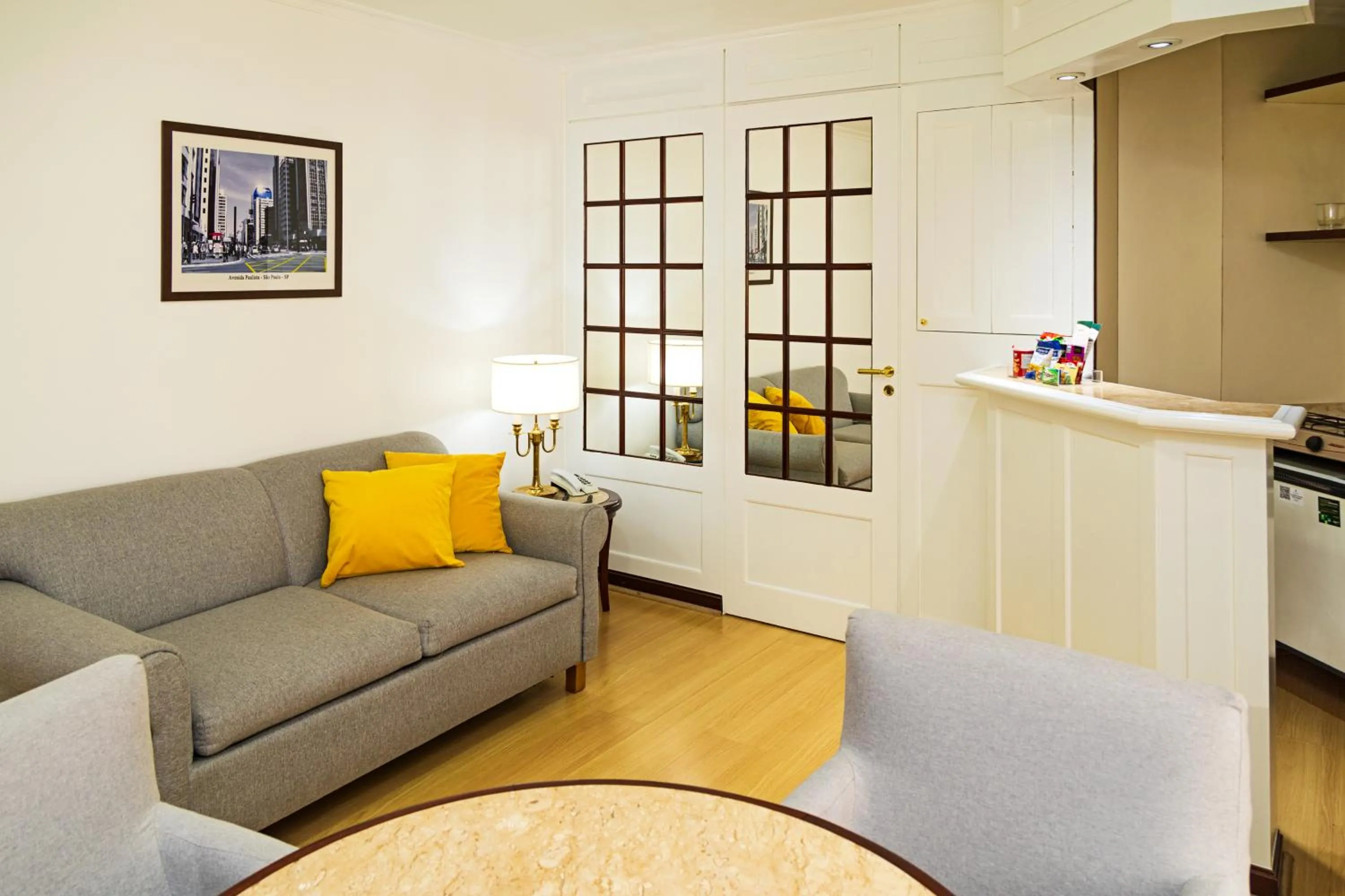 Living room in Transamerica Executive Higienópolis