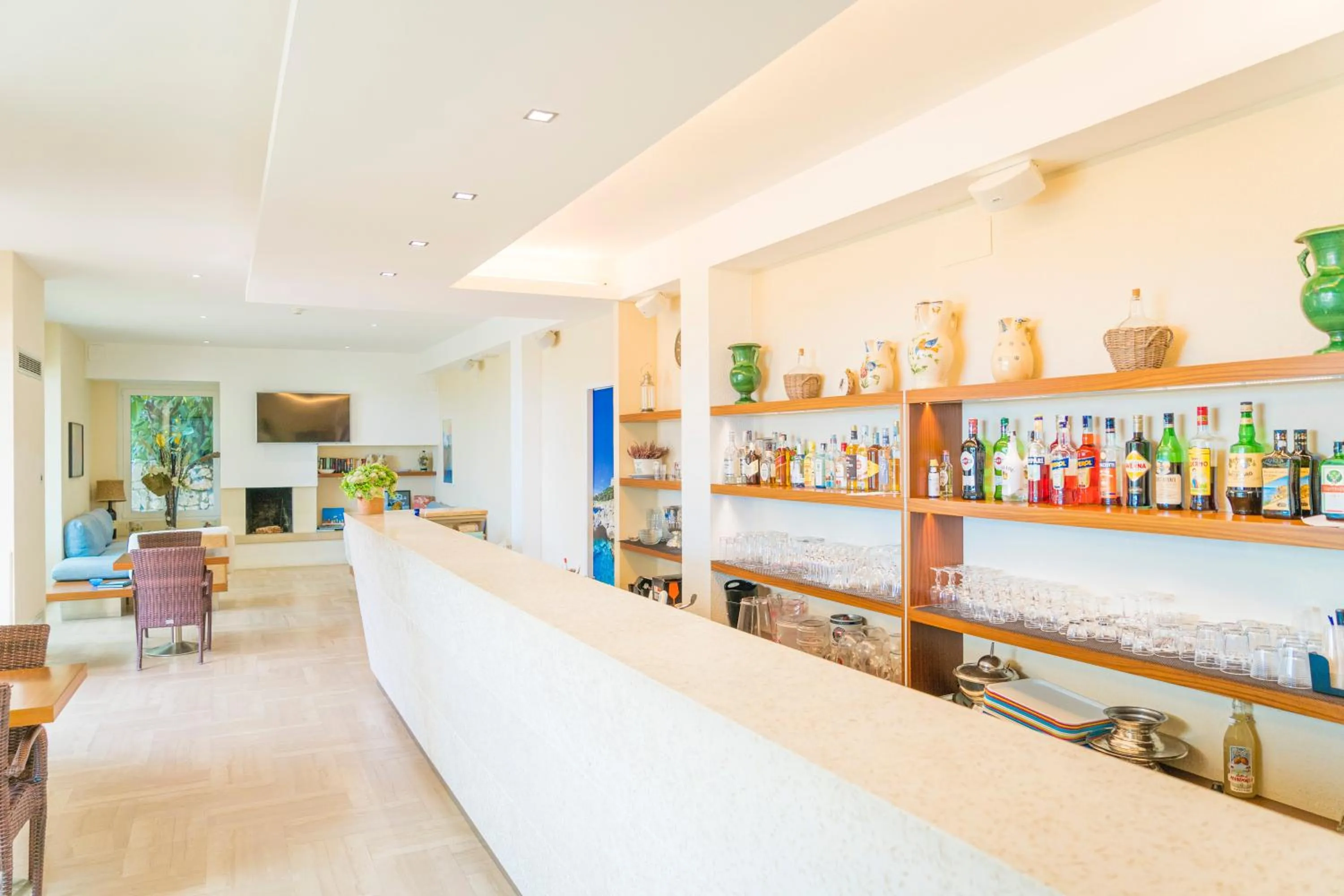 Lounge or bar in Hotel Orsa Maggiore