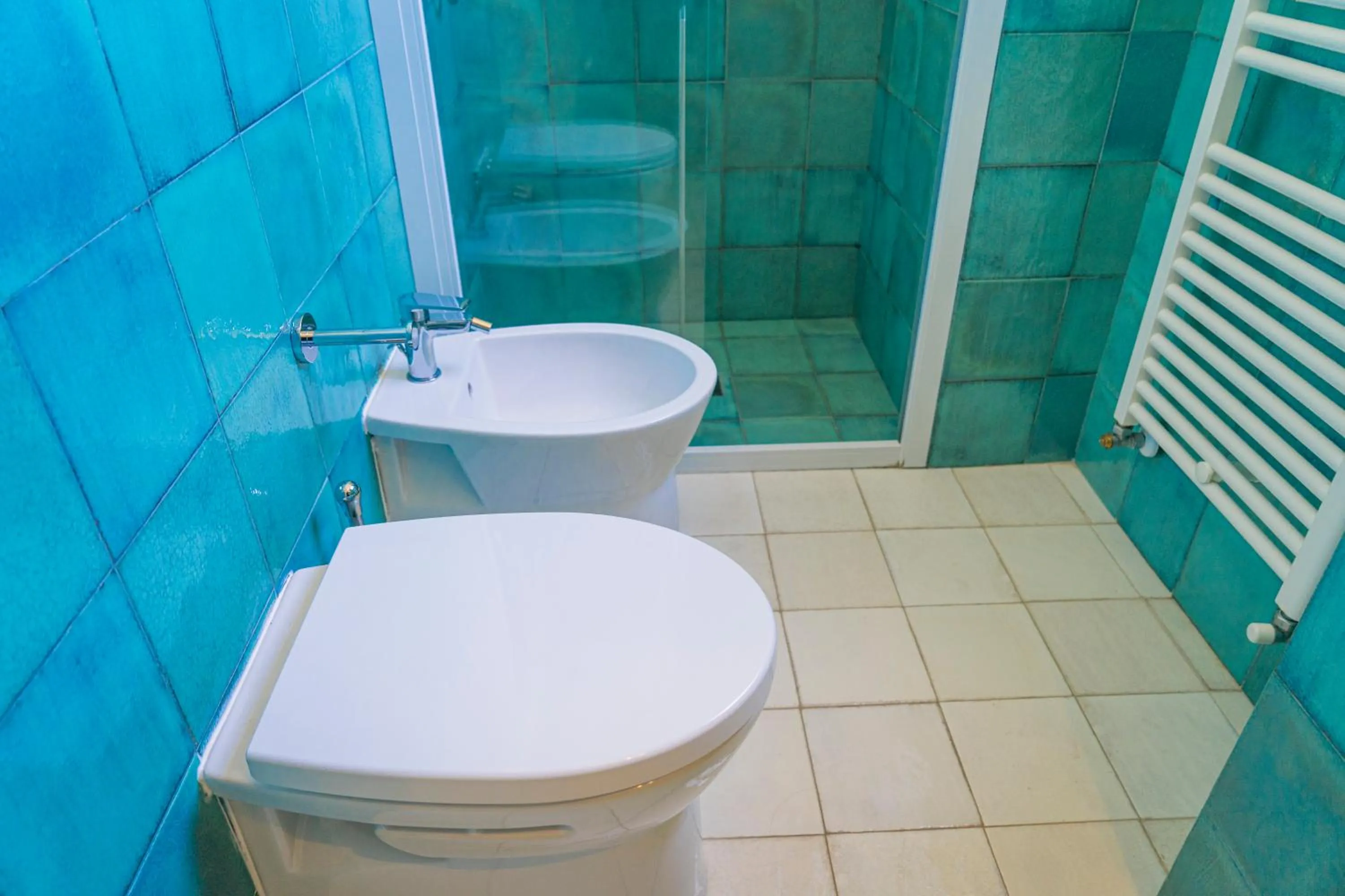 Toilet in Hotel Orsa Maggiore