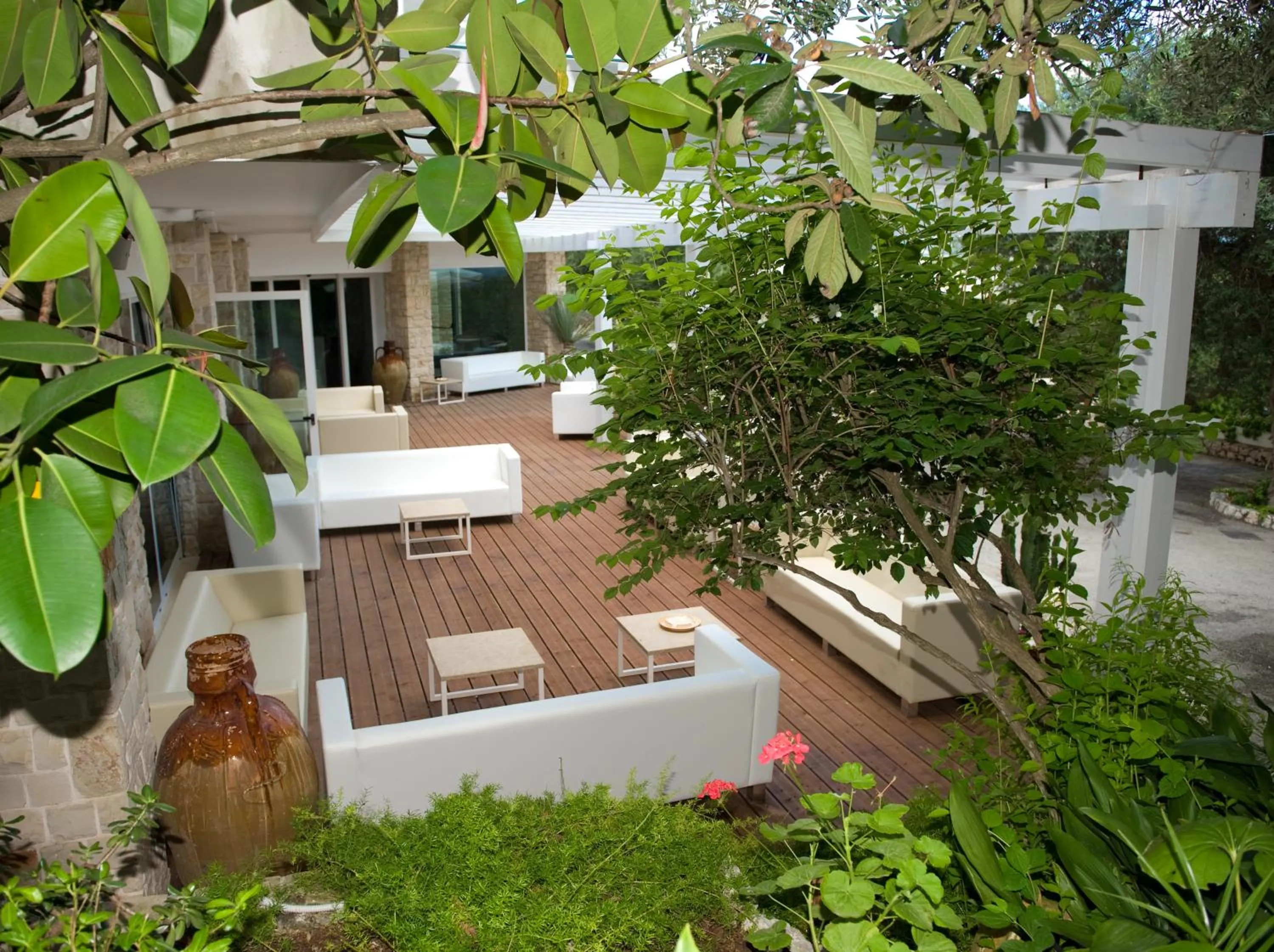 Garden in Hotel Orsa Maggiore