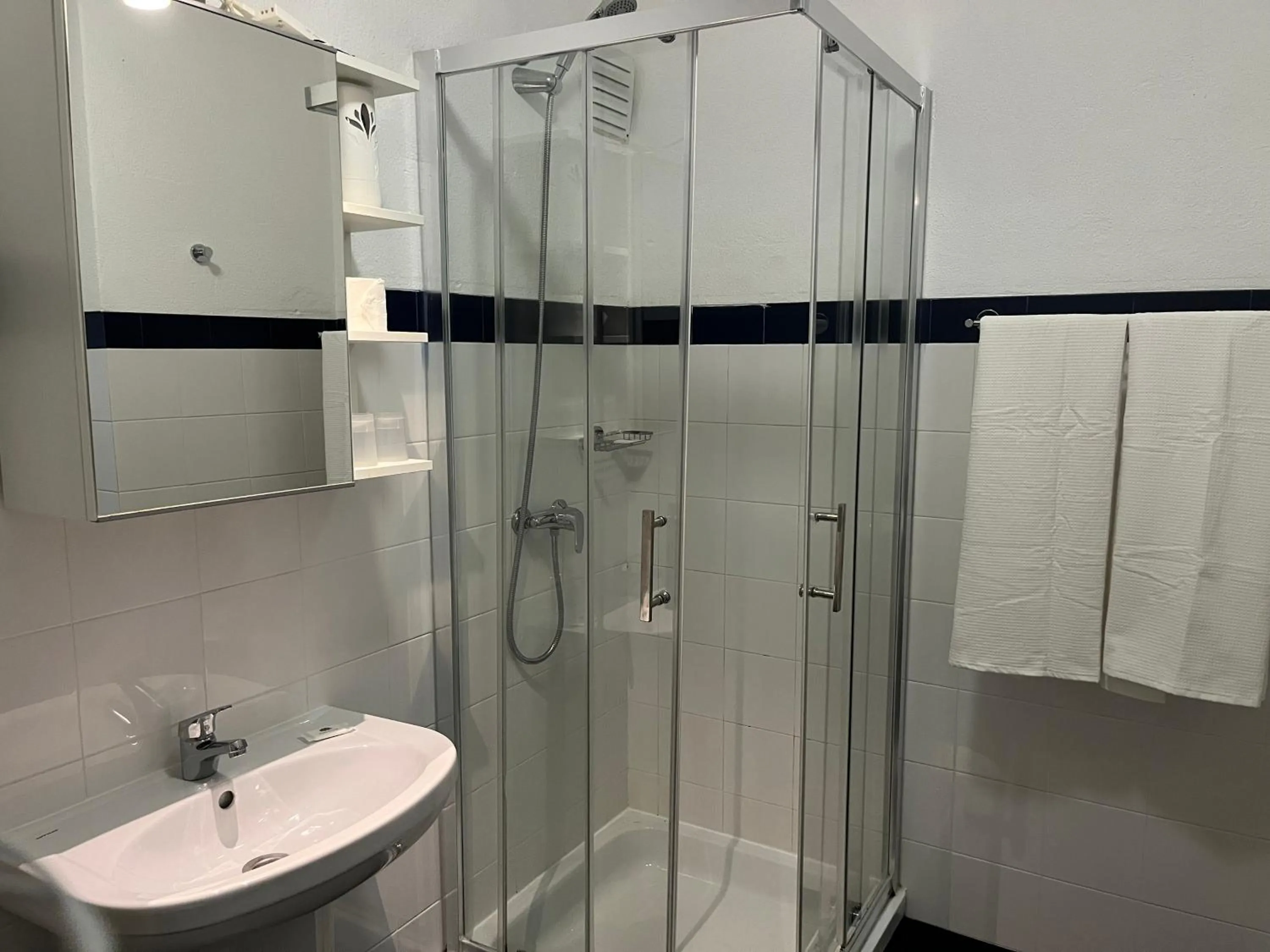 Shower in Hotel da Gale