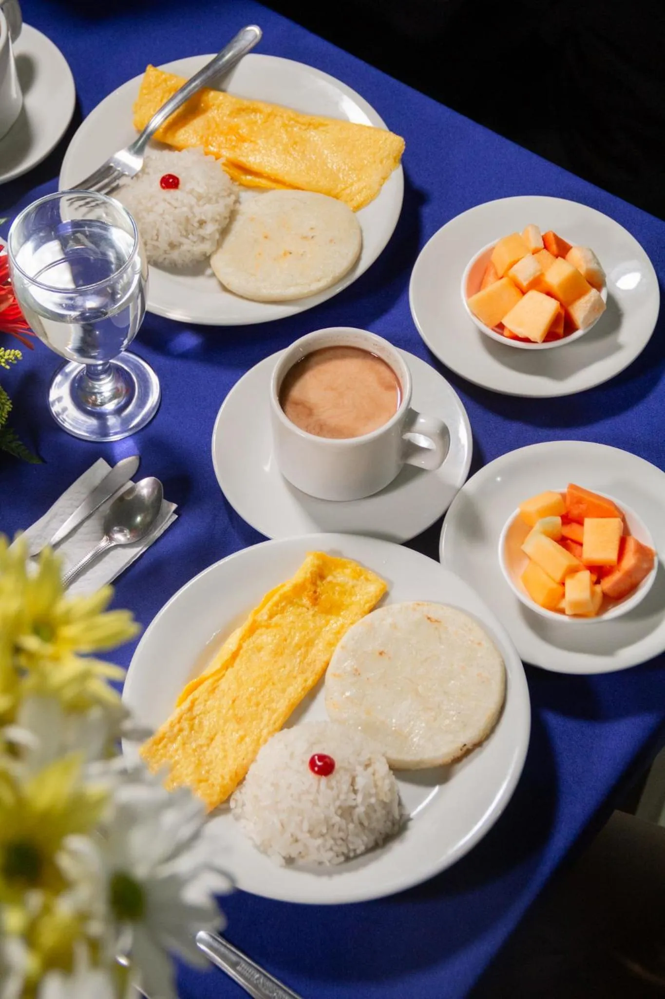 Breakfast in Hotel Valle de Pubenza