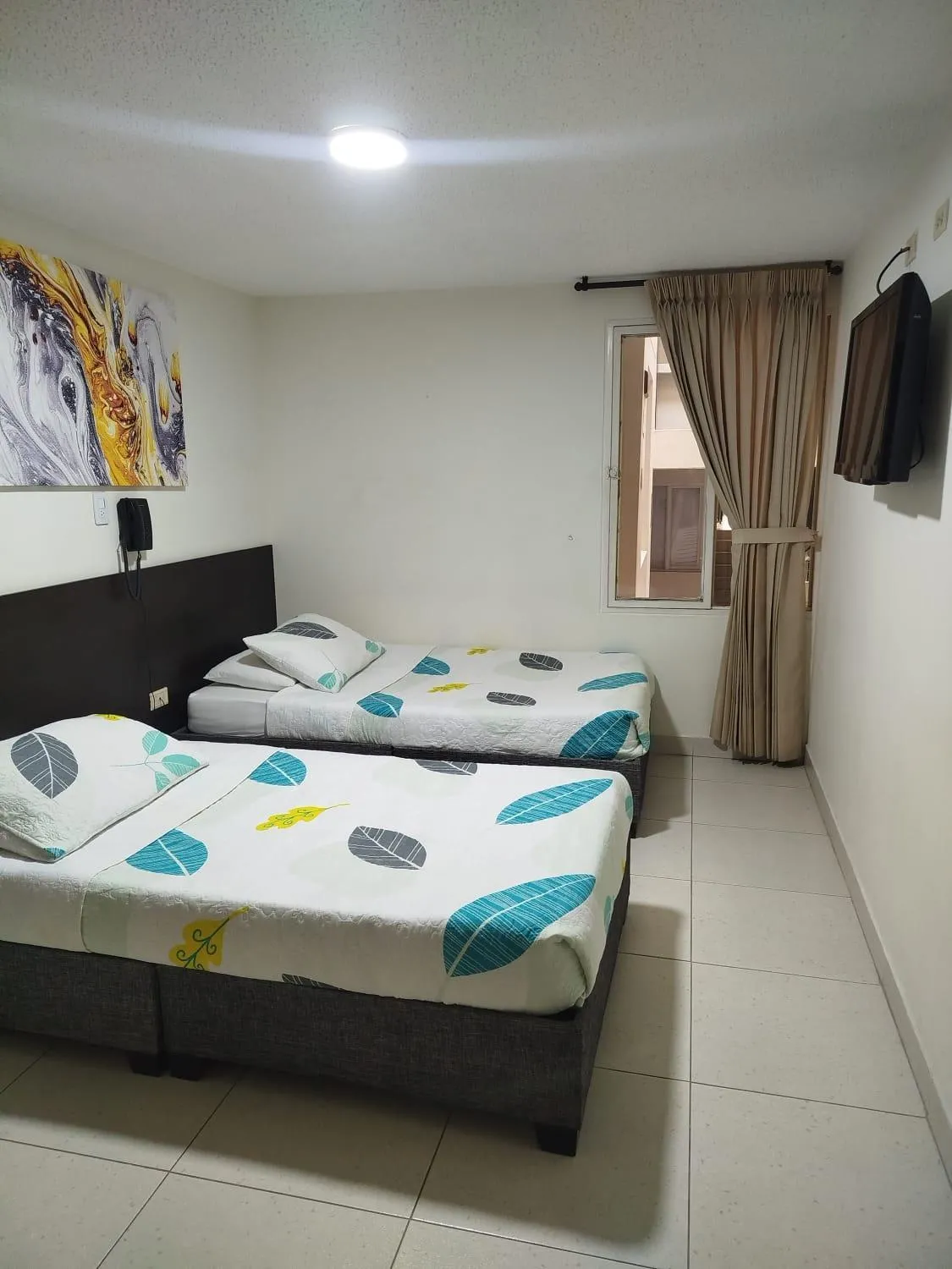 Bed in Hotel Valle de Pubenza