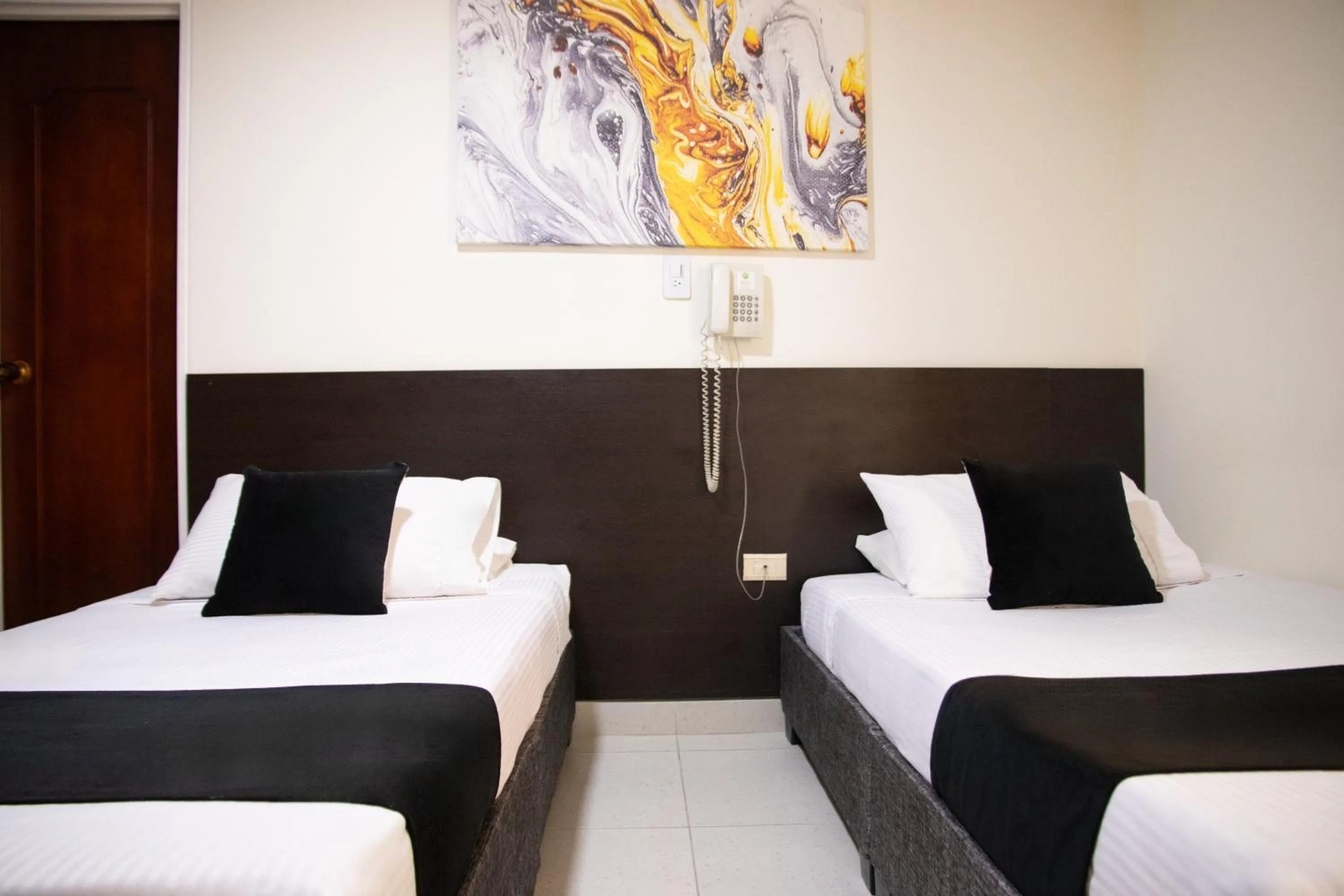 Bed in Hotel Valle de Pubenza