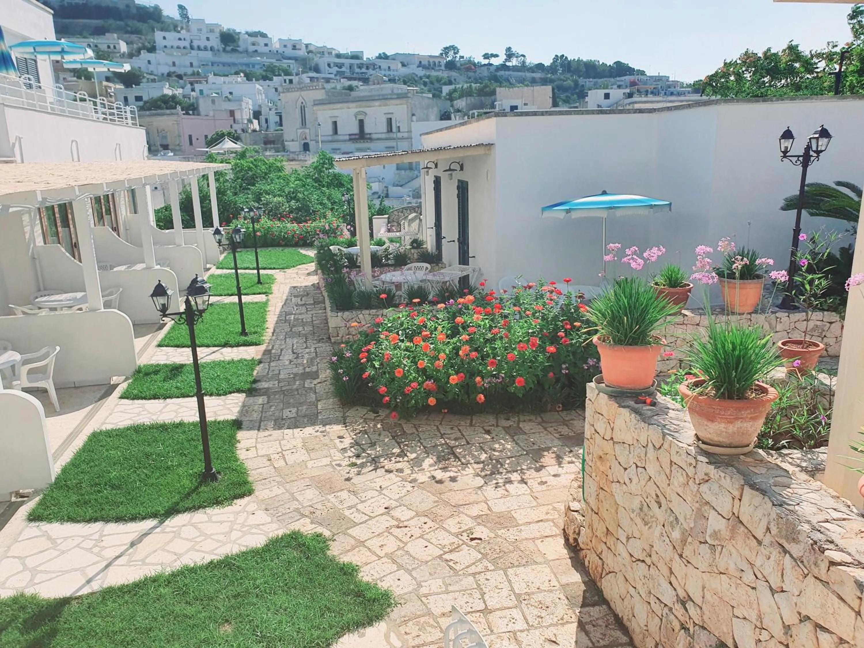 Garden in Hotel Ristorante Panoramico