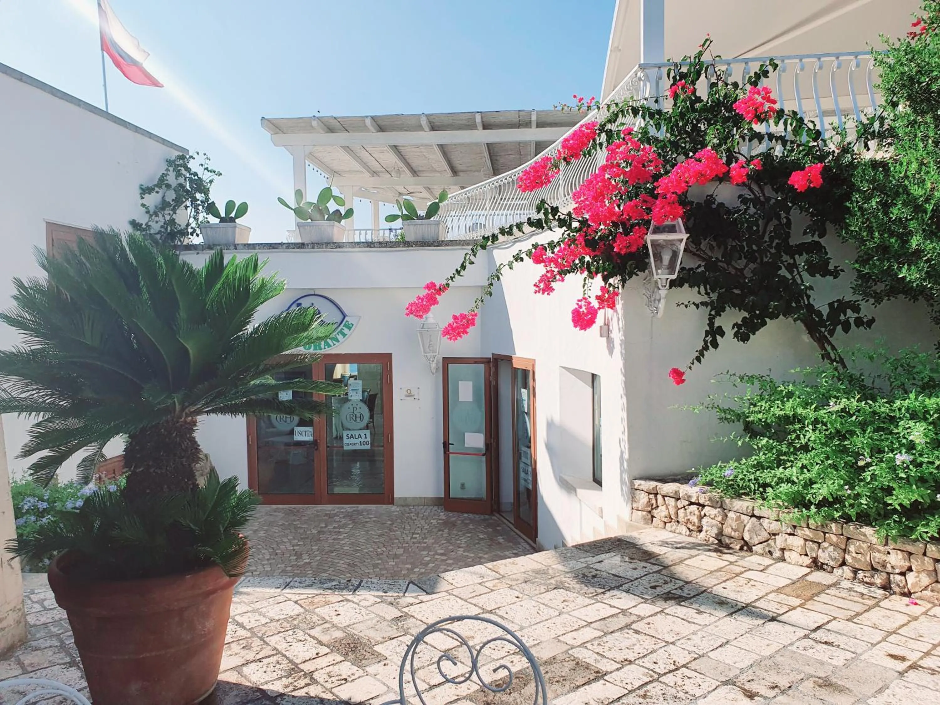 Property building in Hotel Ristorante Panoramico