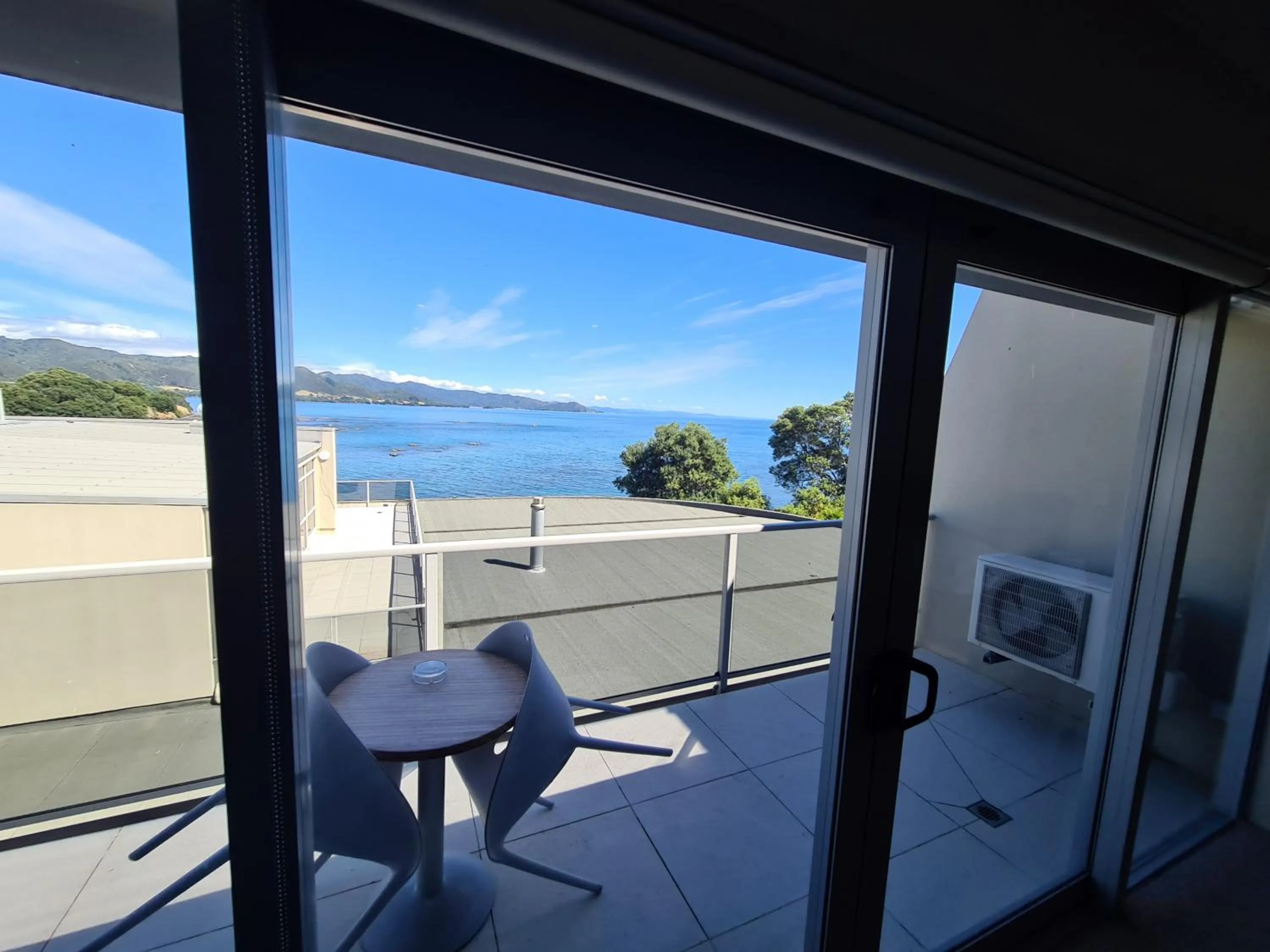 Balcony/Terrace in Te Kaha Beach Hotel