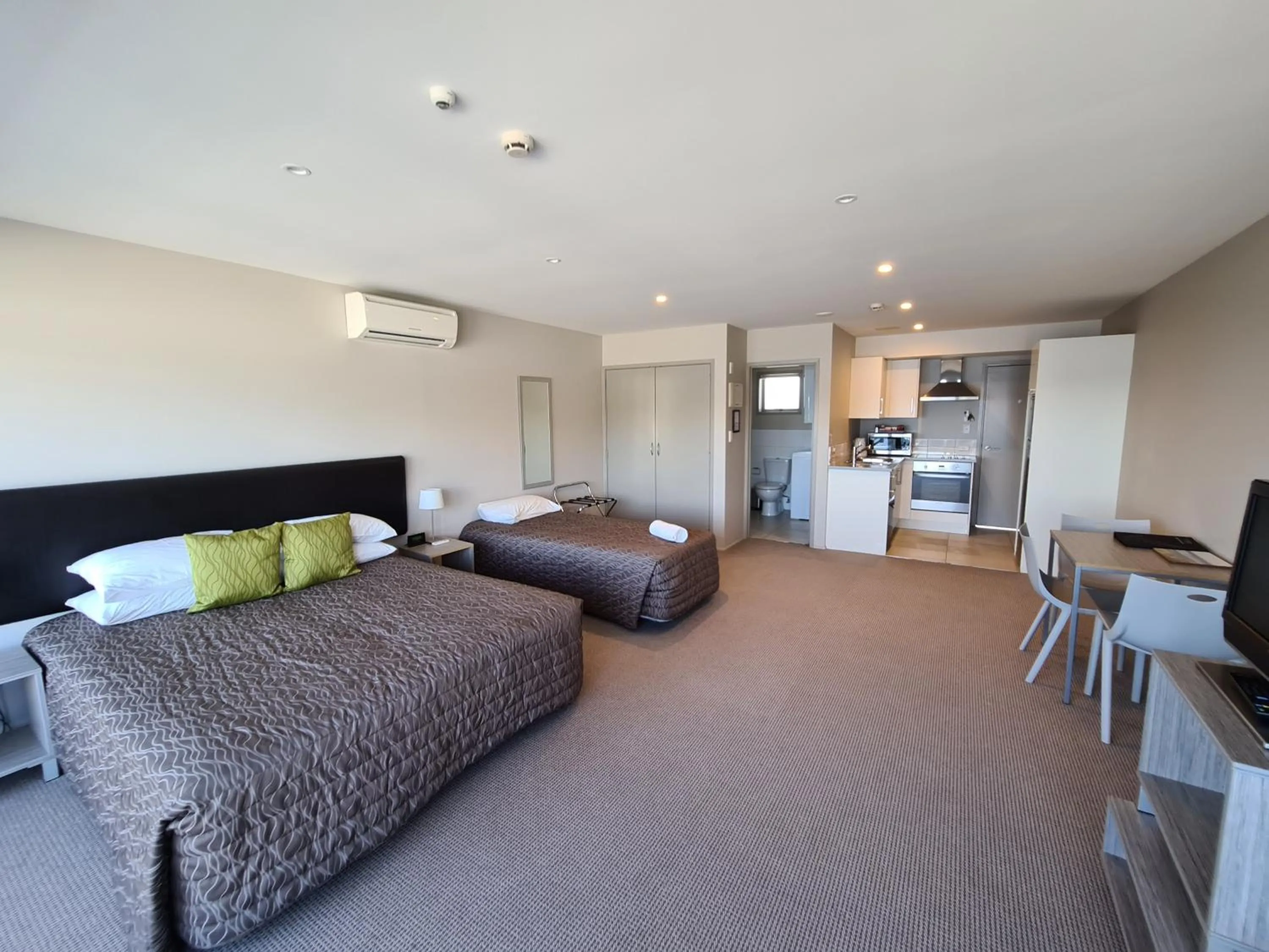 Photo of the whole room, Bed in Te Kaha Beach Hotel