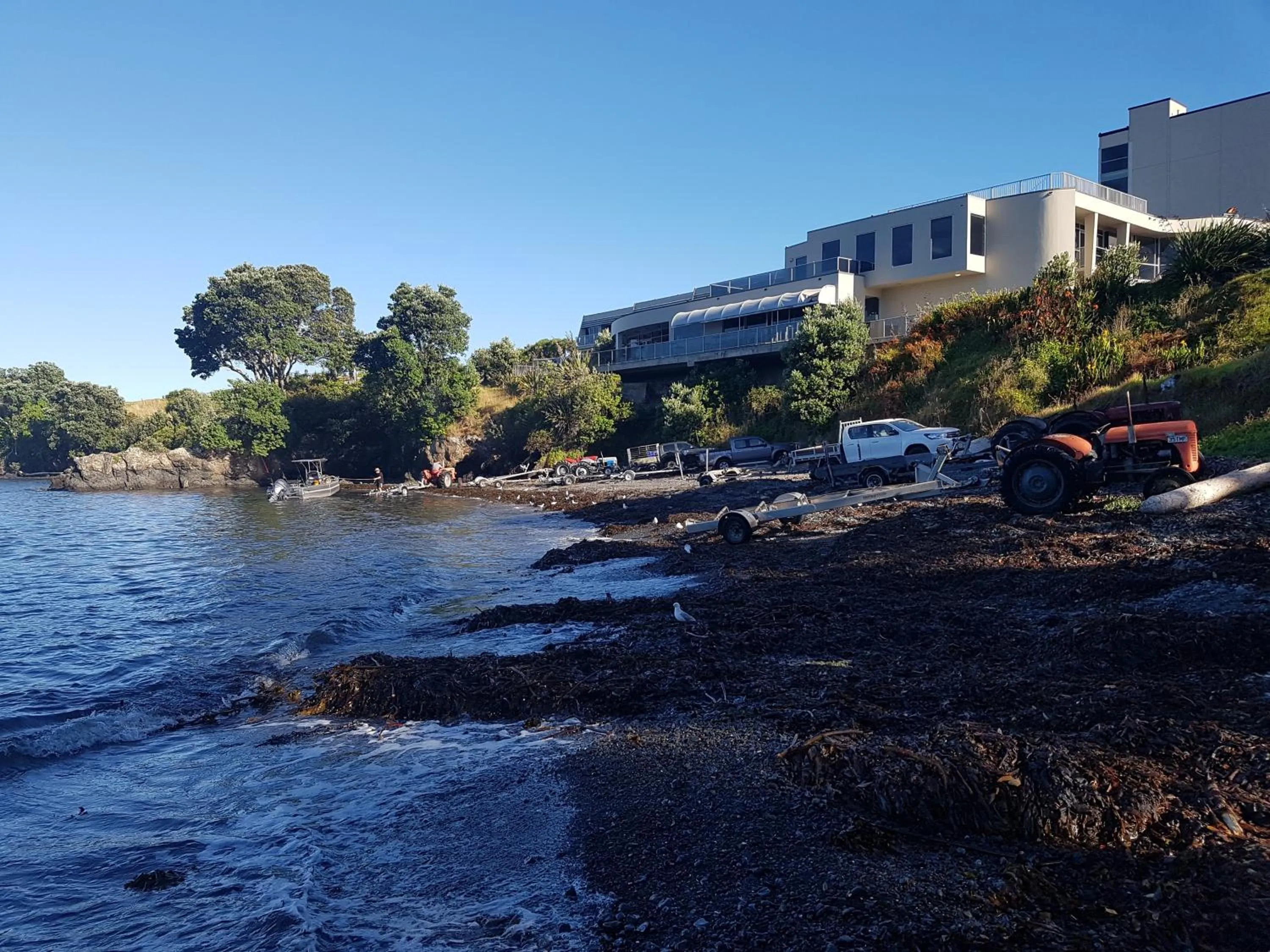 Property building in Te Kaha Beach Hotel