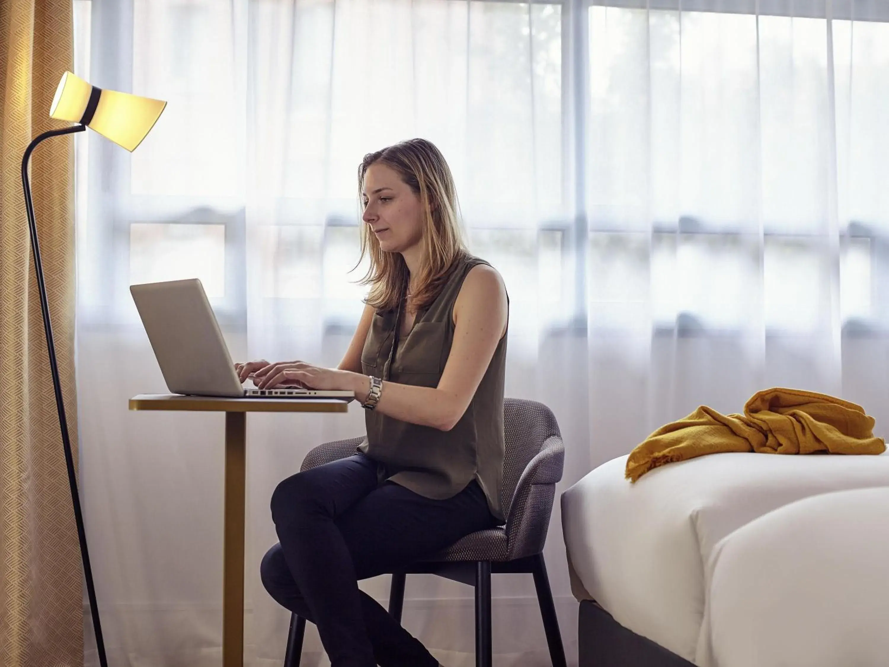 Bedroom in Mercure Paris Saint-Ouen Bedroom in Mercure Paris Saint-Ouen