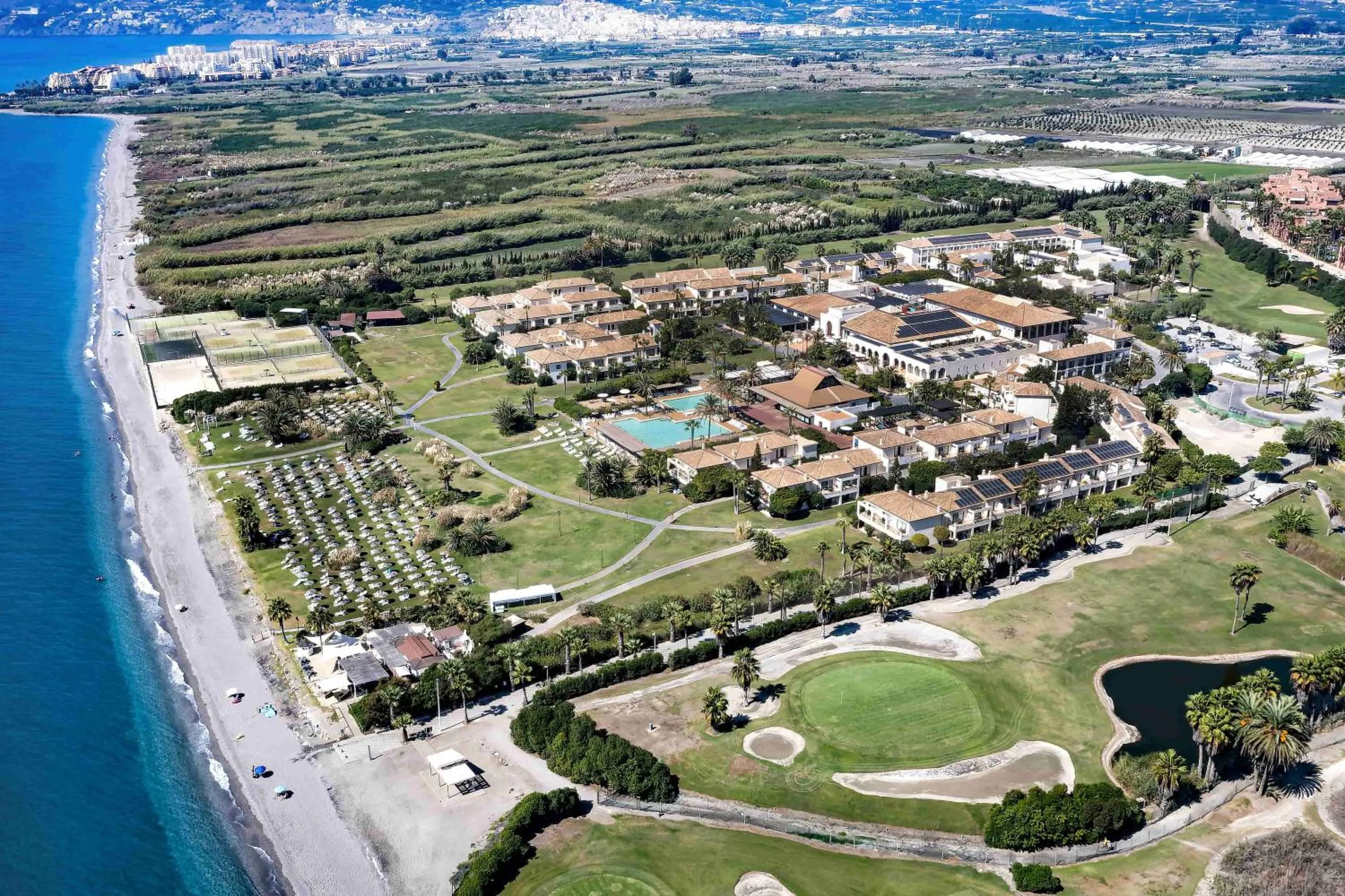 Bird's eye view in Impressive Playa Granada Golf