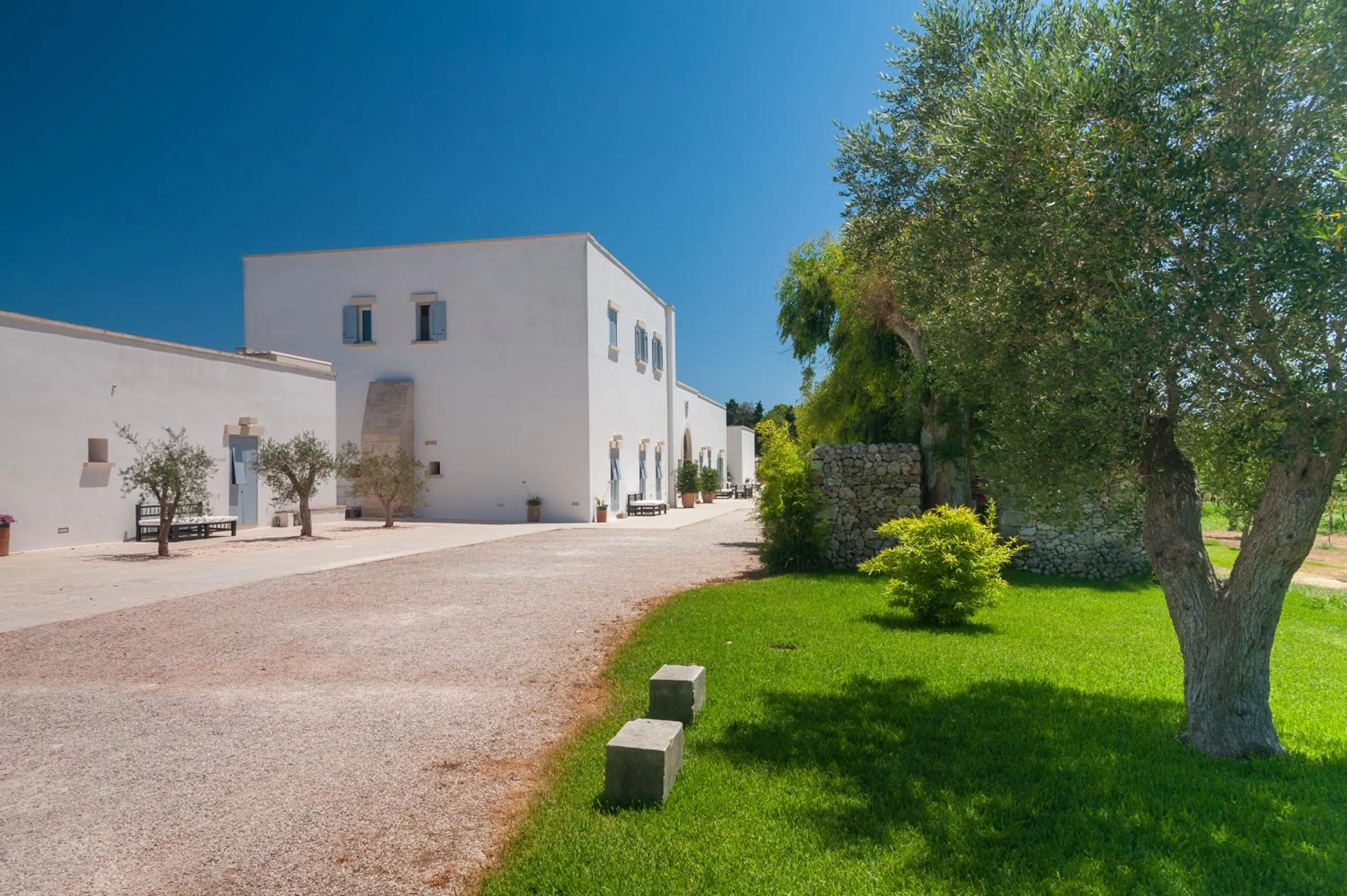 Facade/entrance in Masseria Montelauro