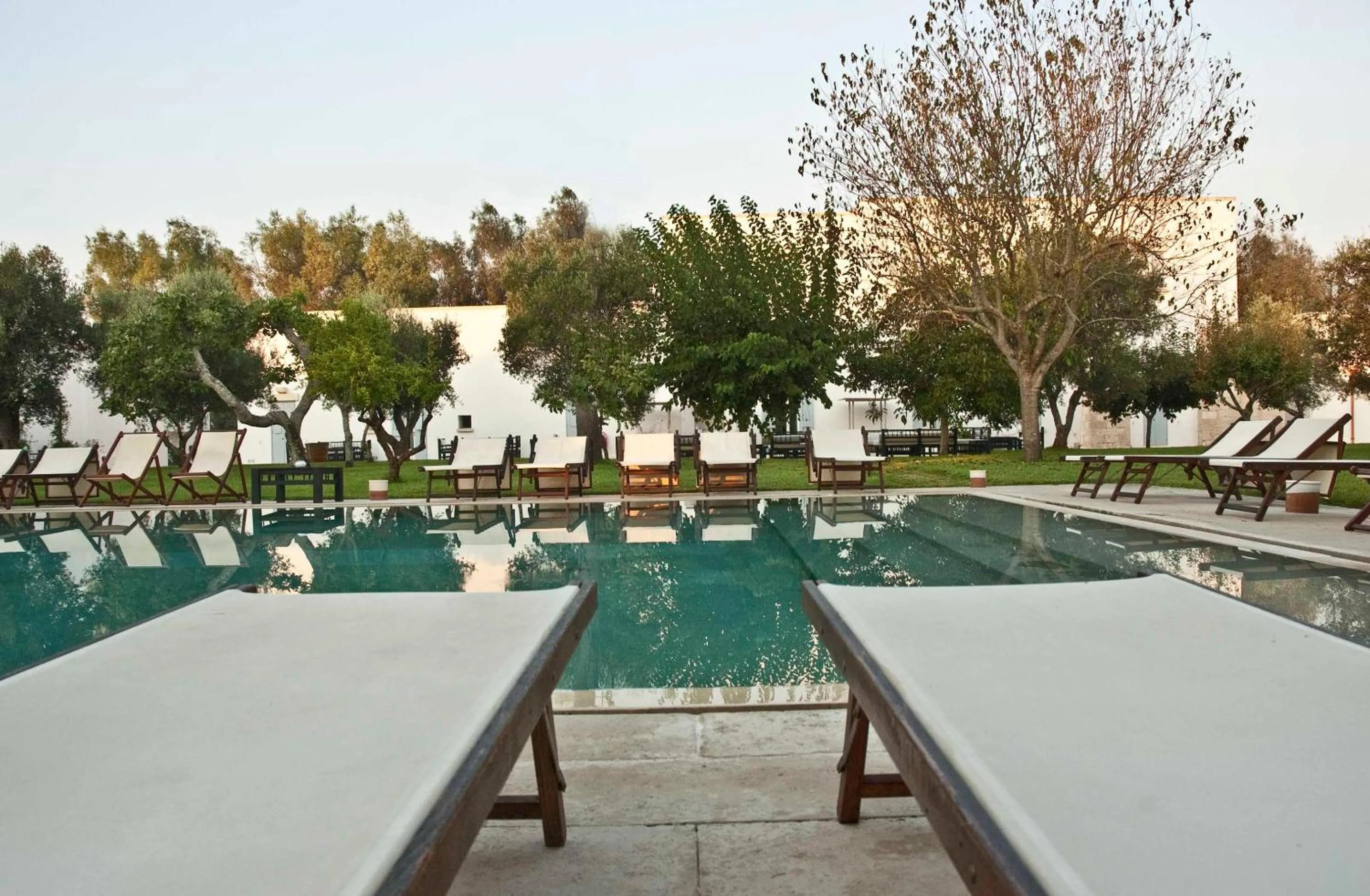 Swimming pool in Masseria Montelauro