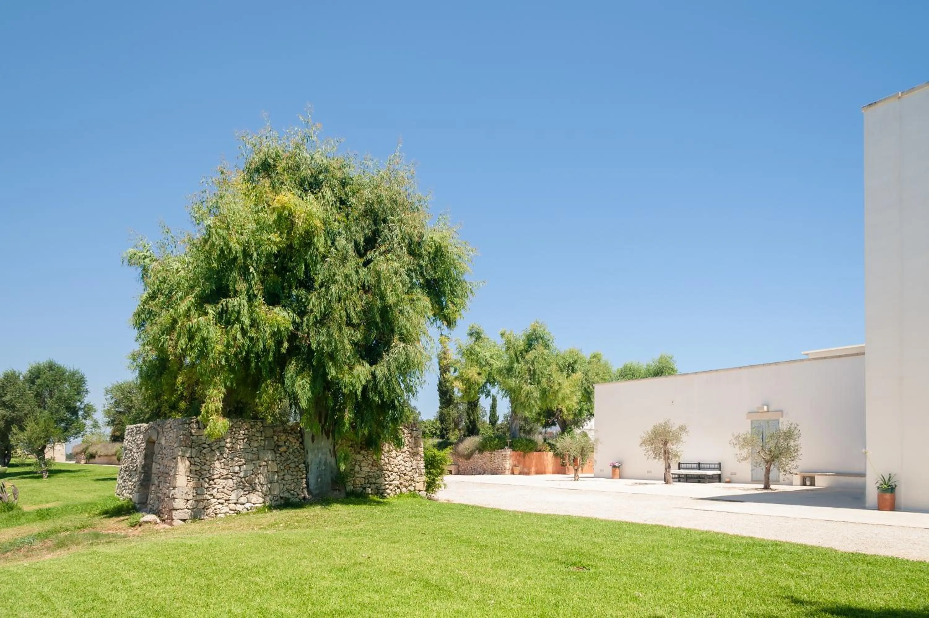 Facade/entrance in Masseria Montelauro