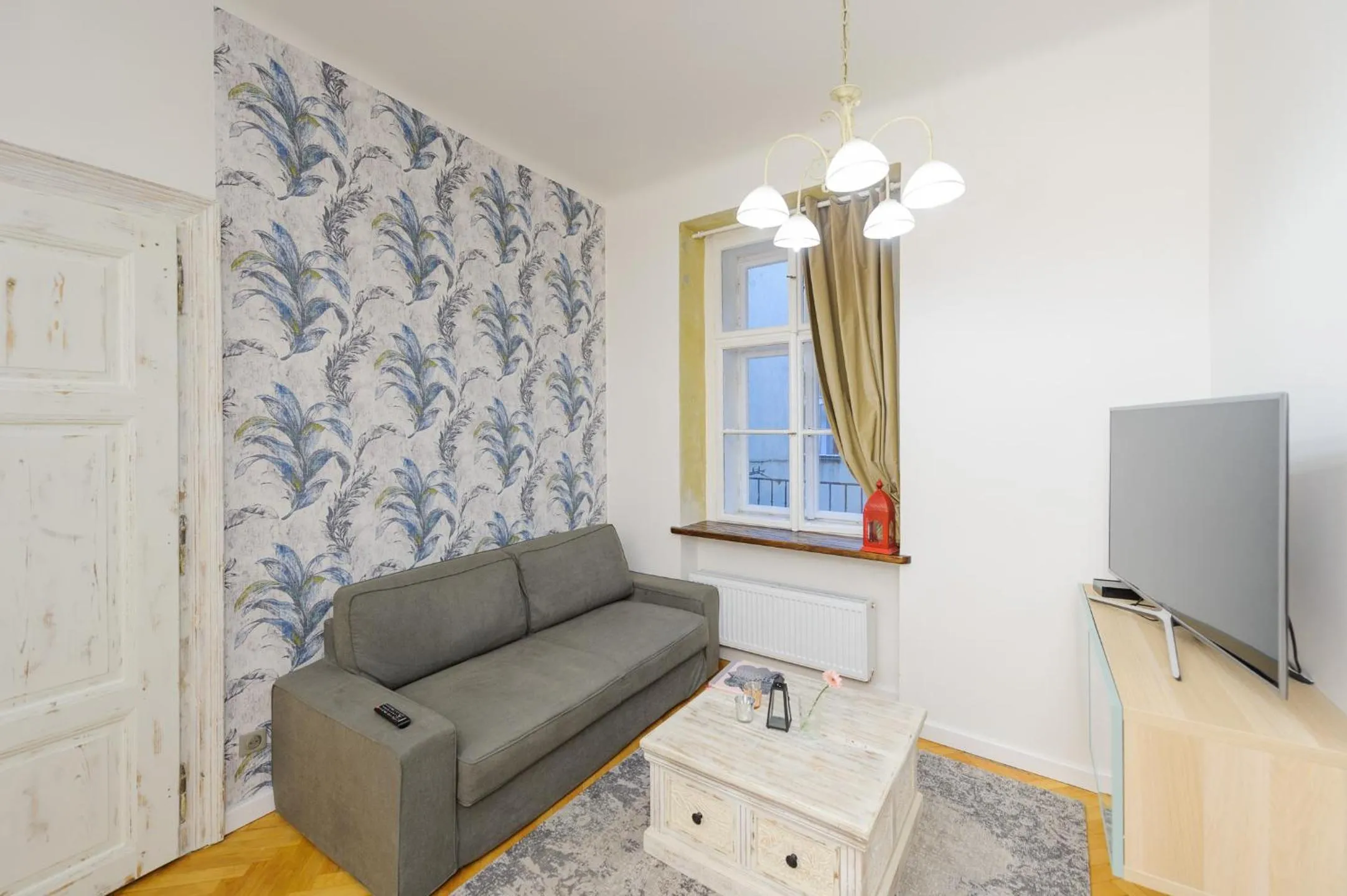 Living room in Pinkova Apartments