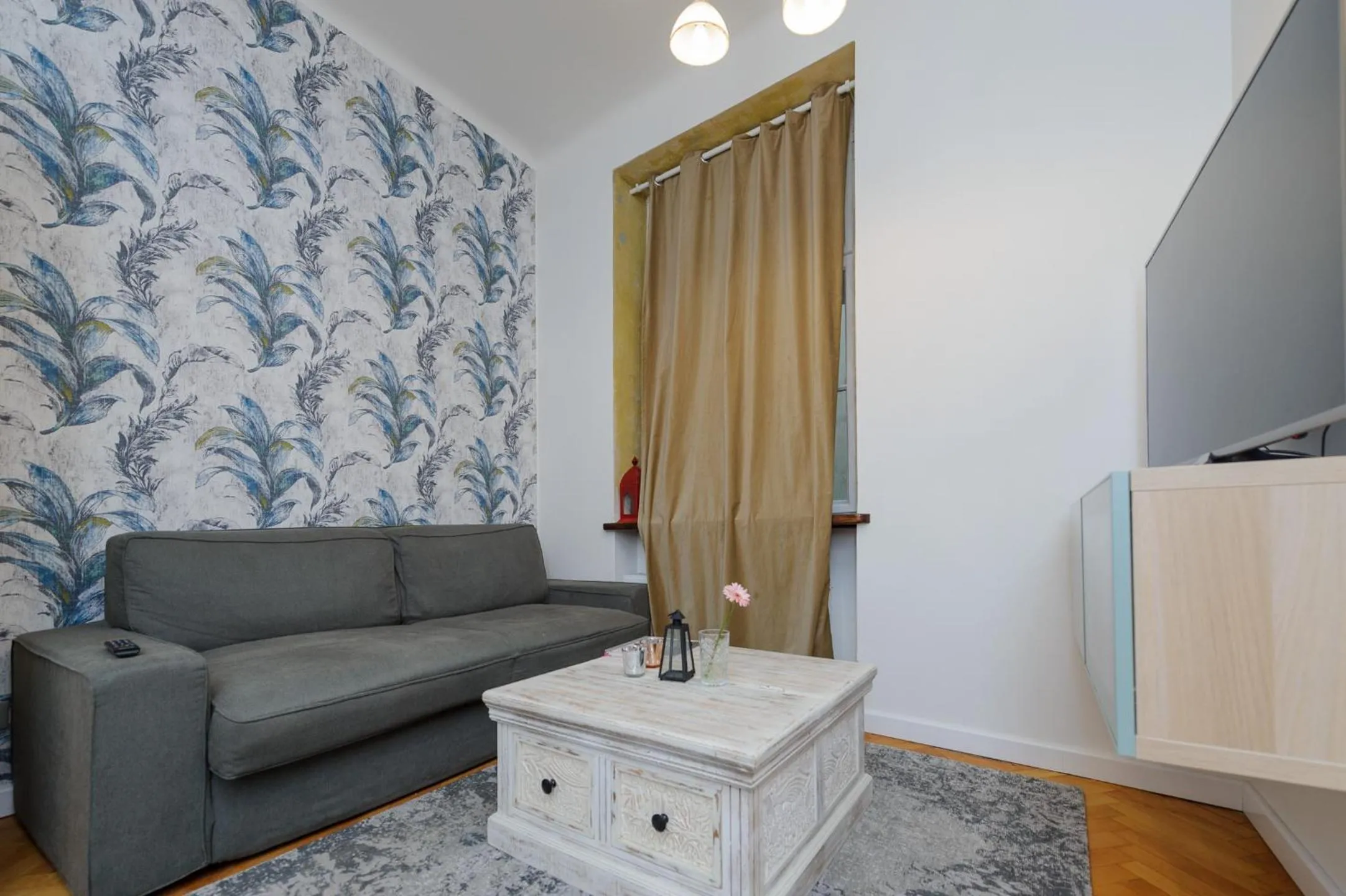 Living room in Pinkova Apartments