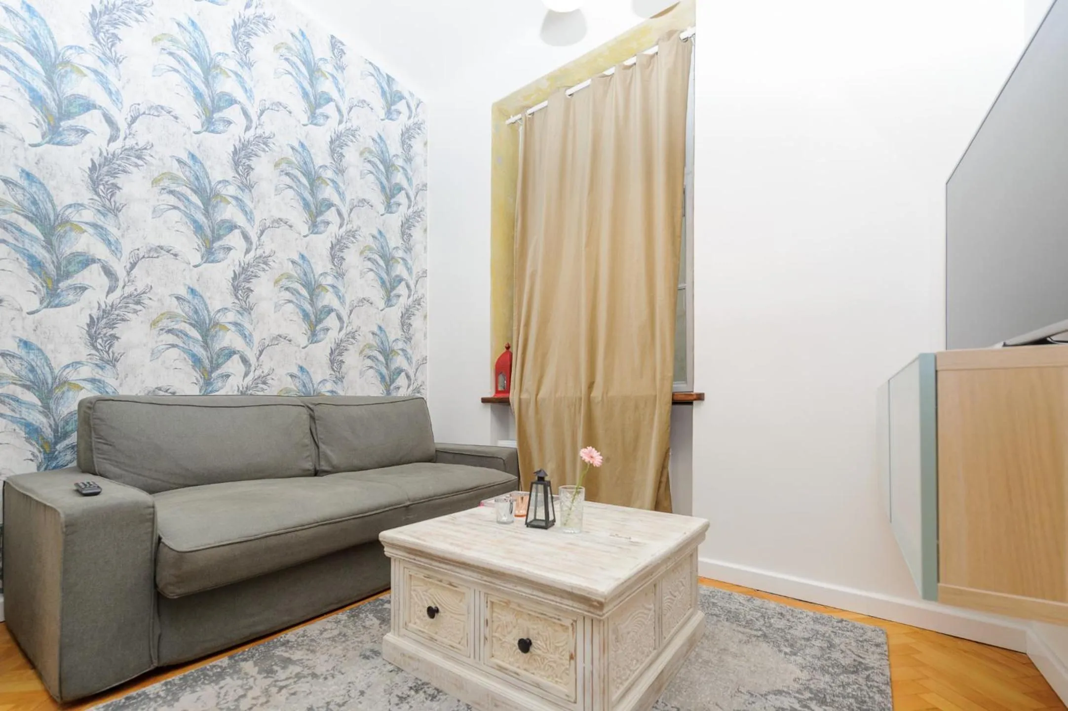Living room in Pinkova Apartments