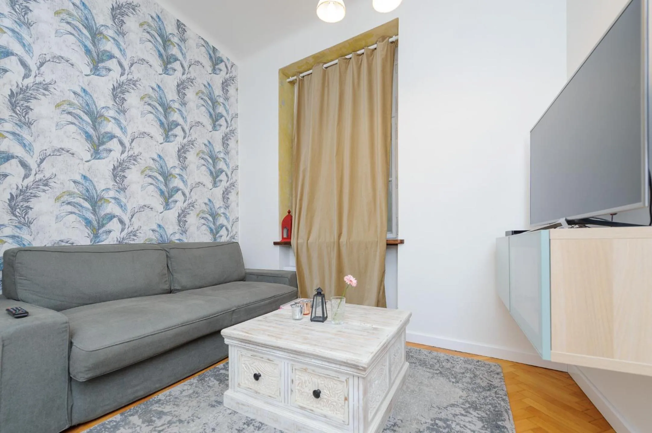 Living room in Pinkova Apartments