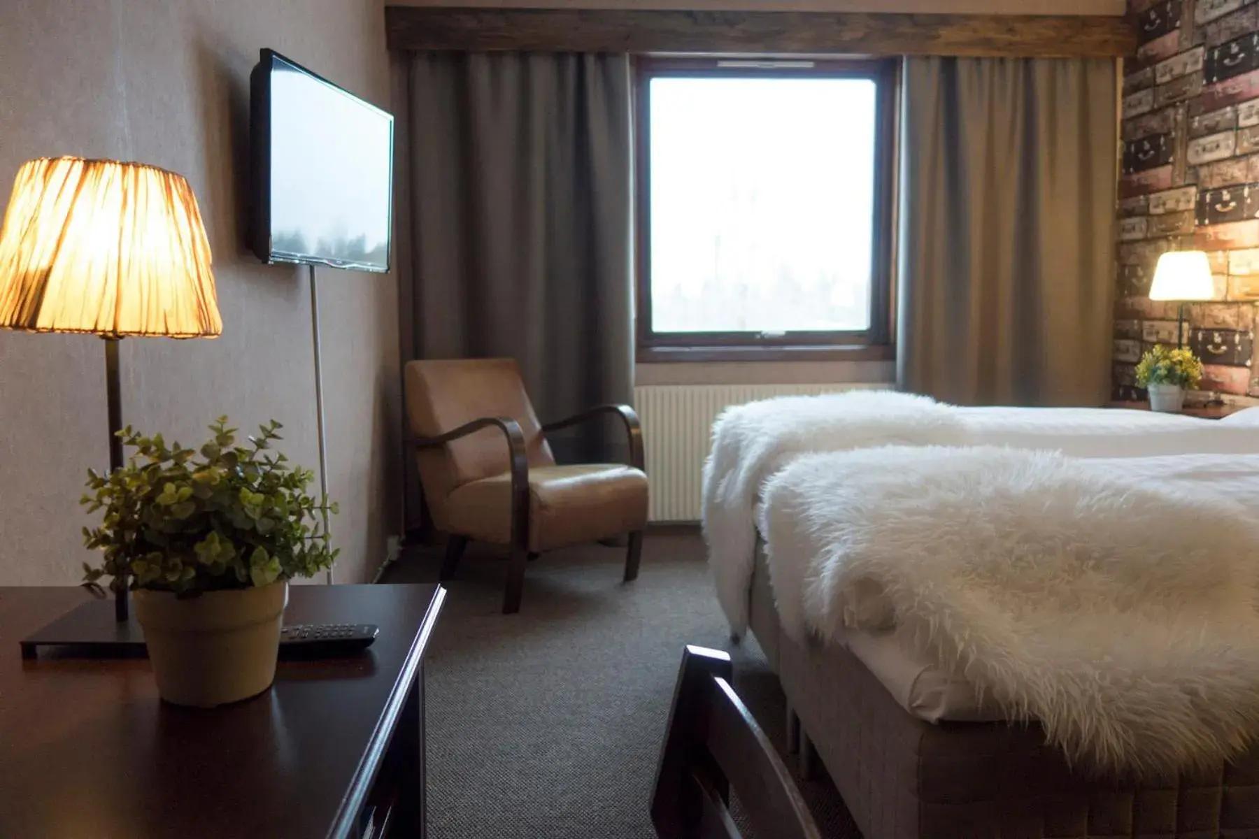 Twin Room in Kjølen Hotel Trysil Twin Room in Kjølen Hotel Trysil