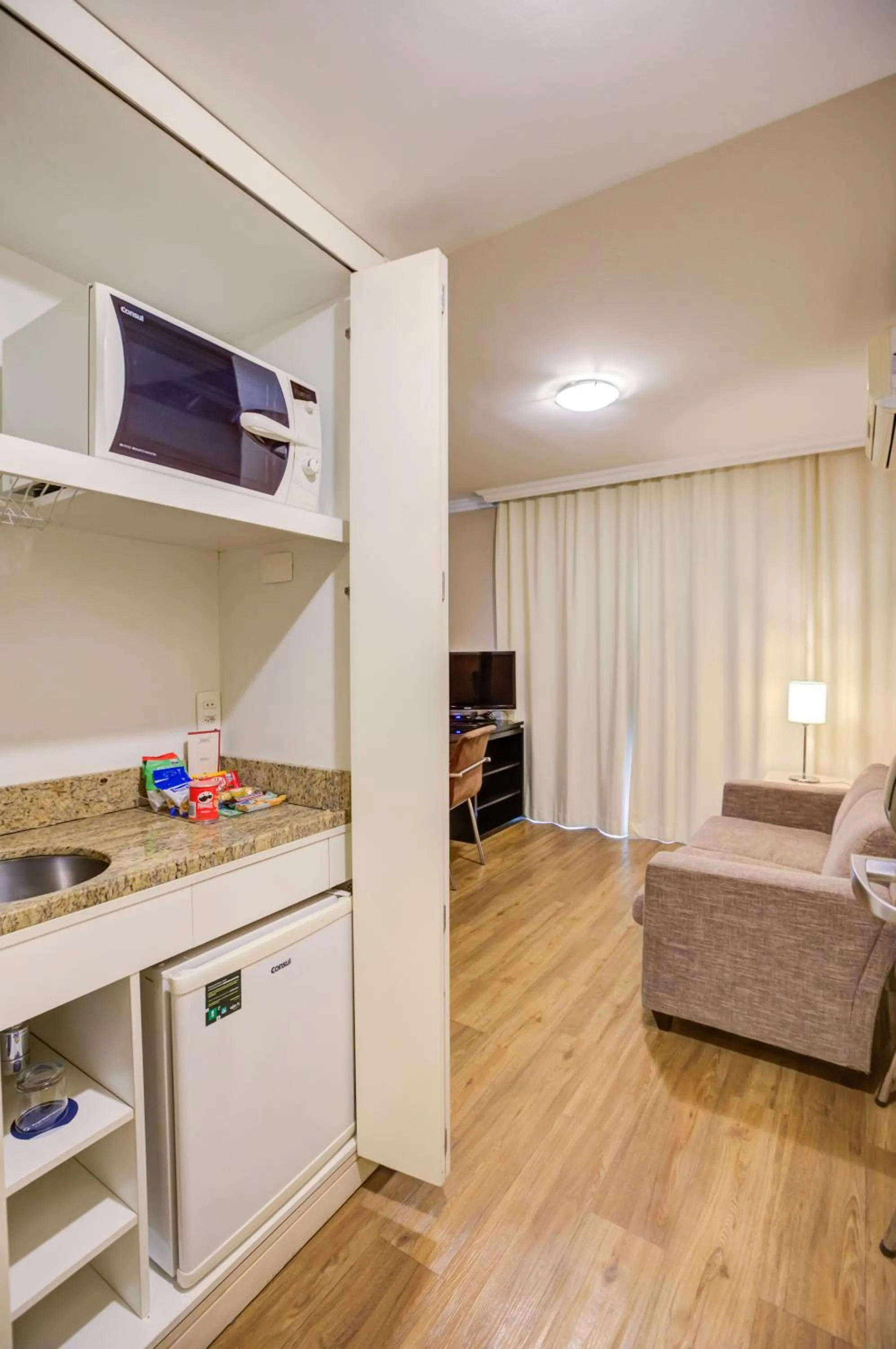 Bed in Transamerica Executive Perdizes