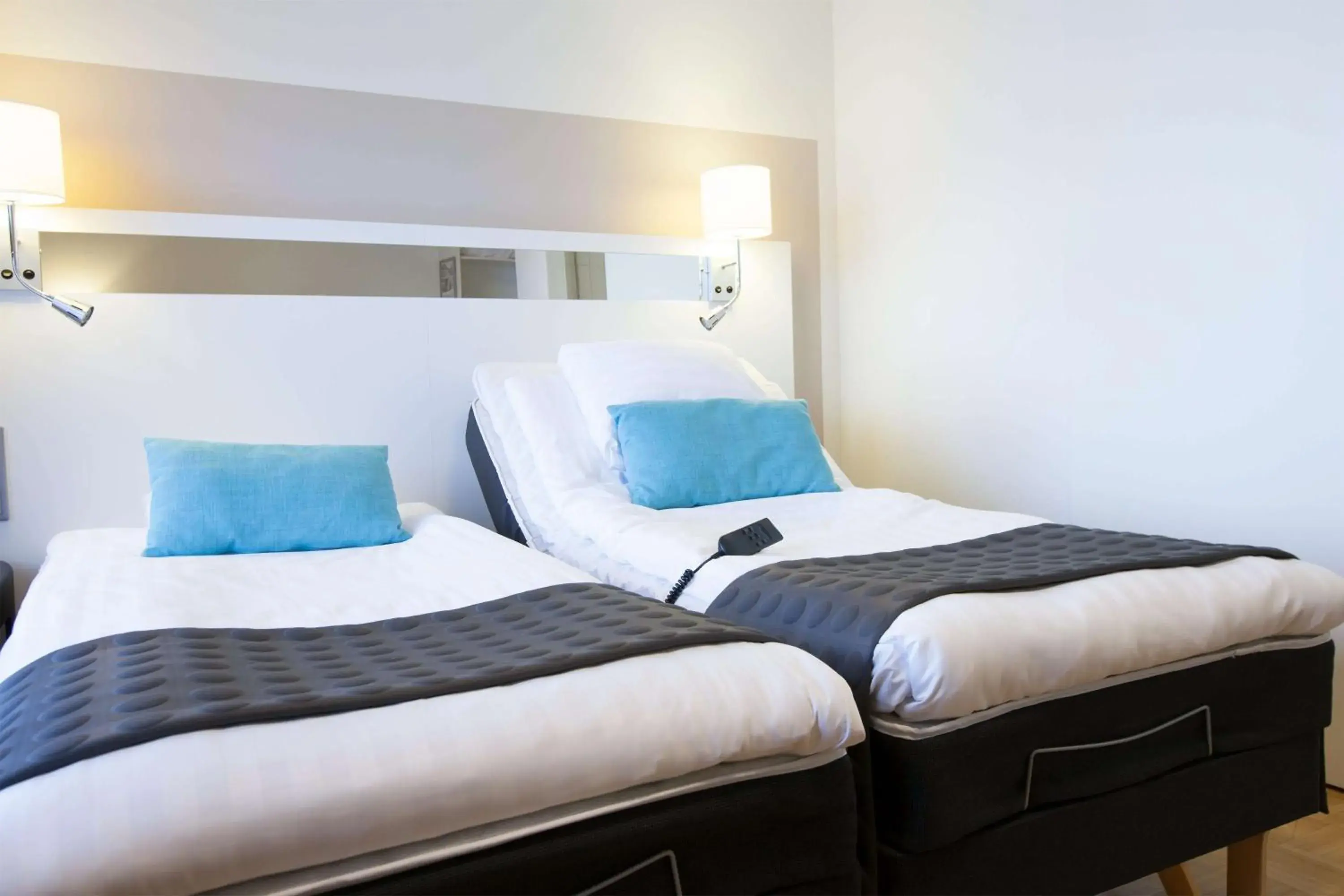 Bedroom, Bed in Scandic Pori Bedroom, Bed in Scandic Pori