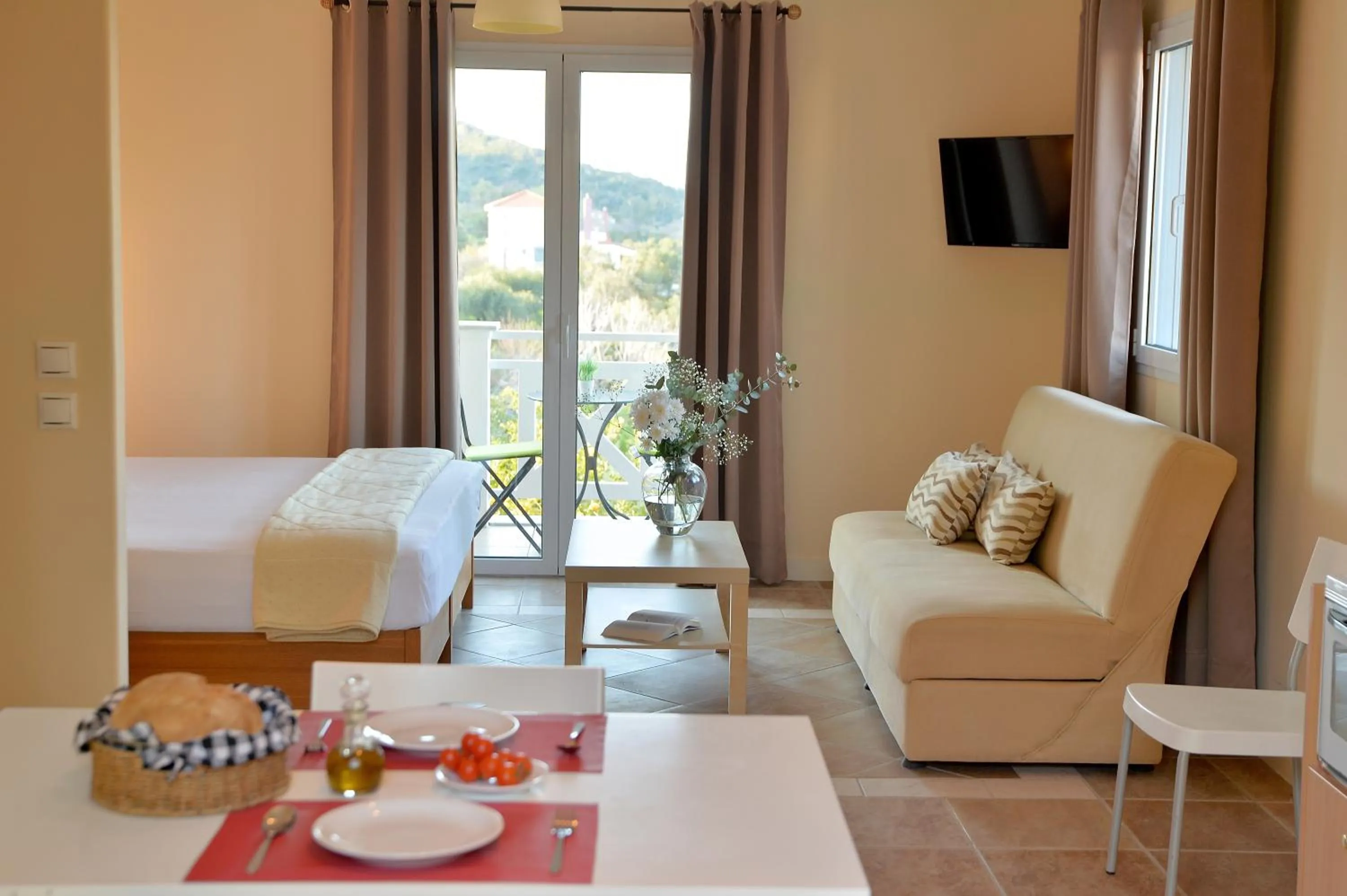 Seating area in Villa Reverenza