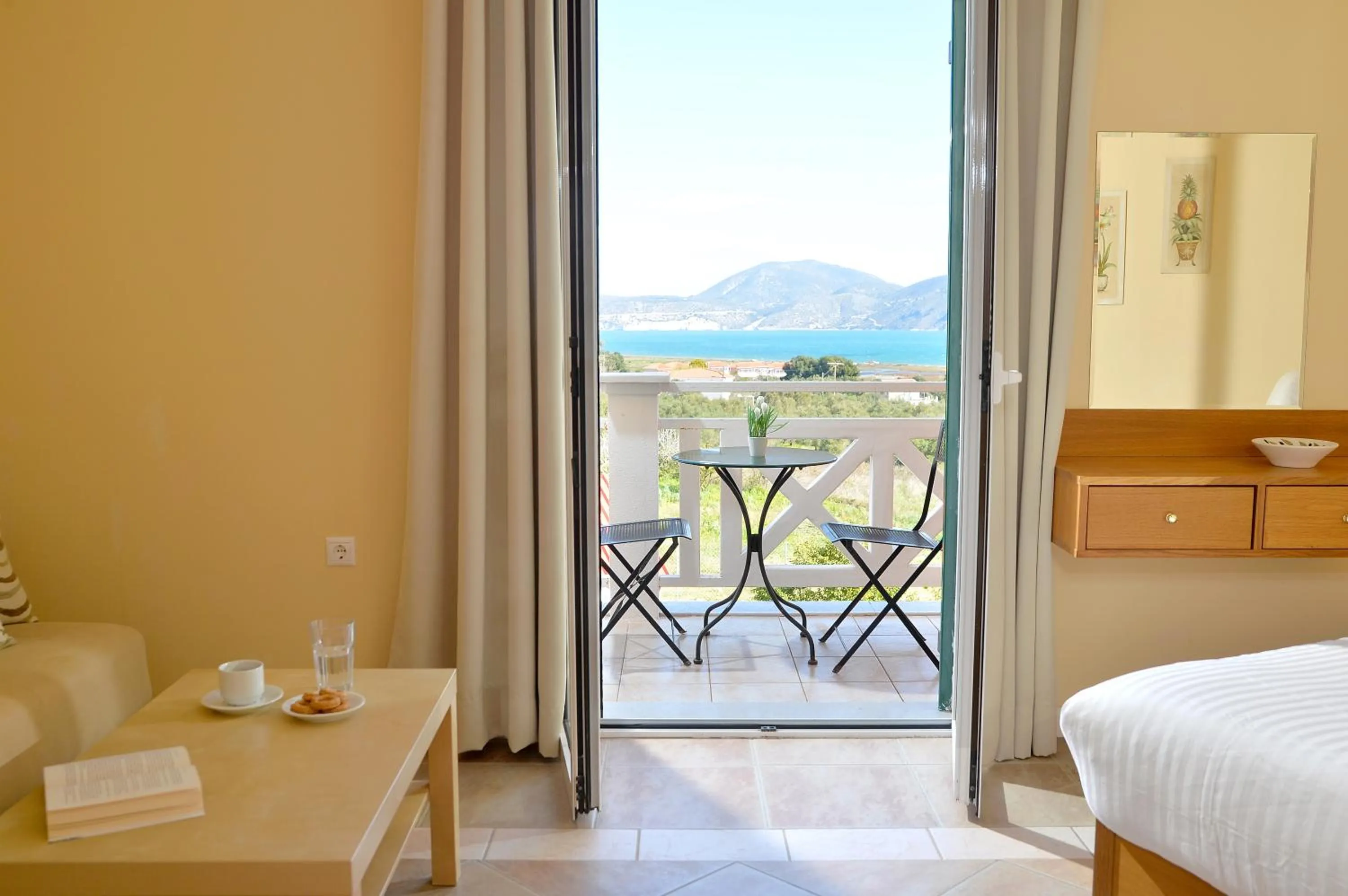 Balcony/Terrace, Bed in Villa Reverenza