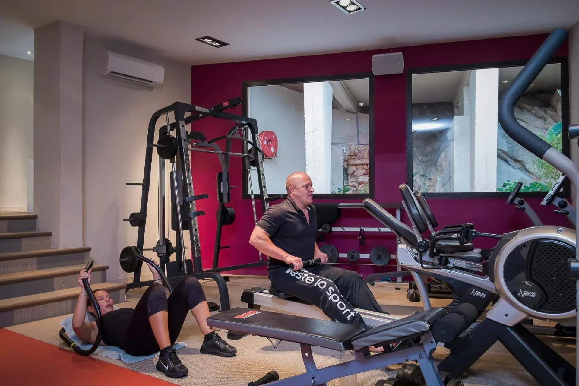 Fitness centre/facilities in Résidence Les Calanques Fitness centre/facilities in Résidence Les Calanques