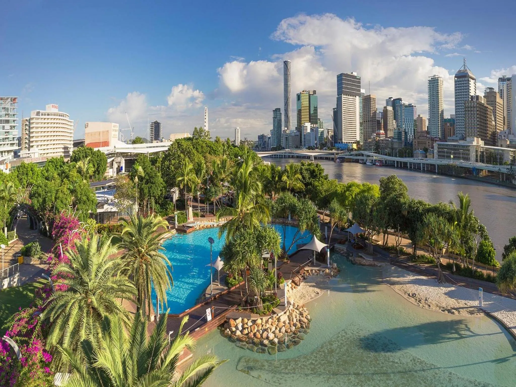 Beach in Opera Apartments South Brisbane