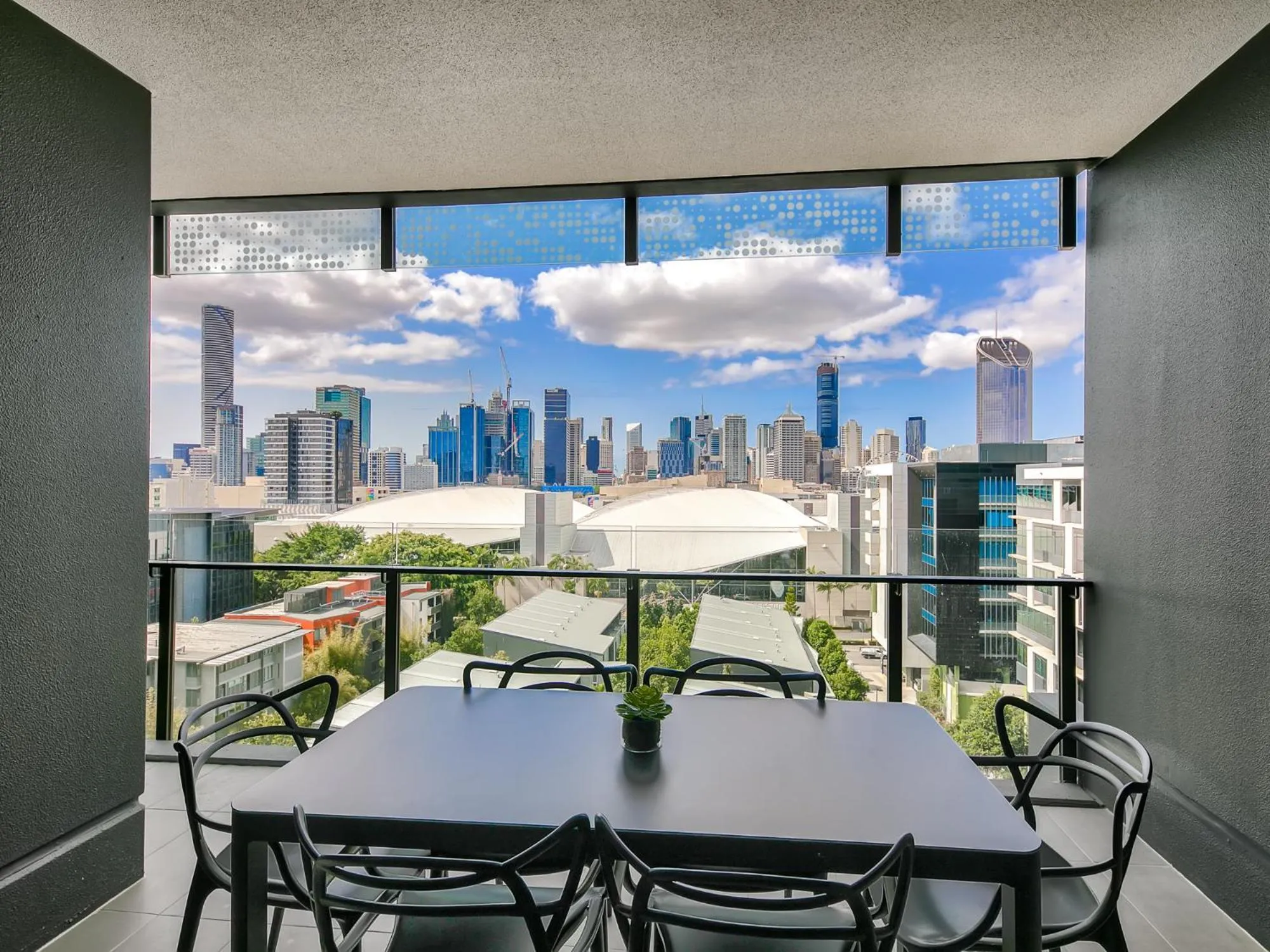 Balcony/Terrace in Opera Apartments South Brisbane