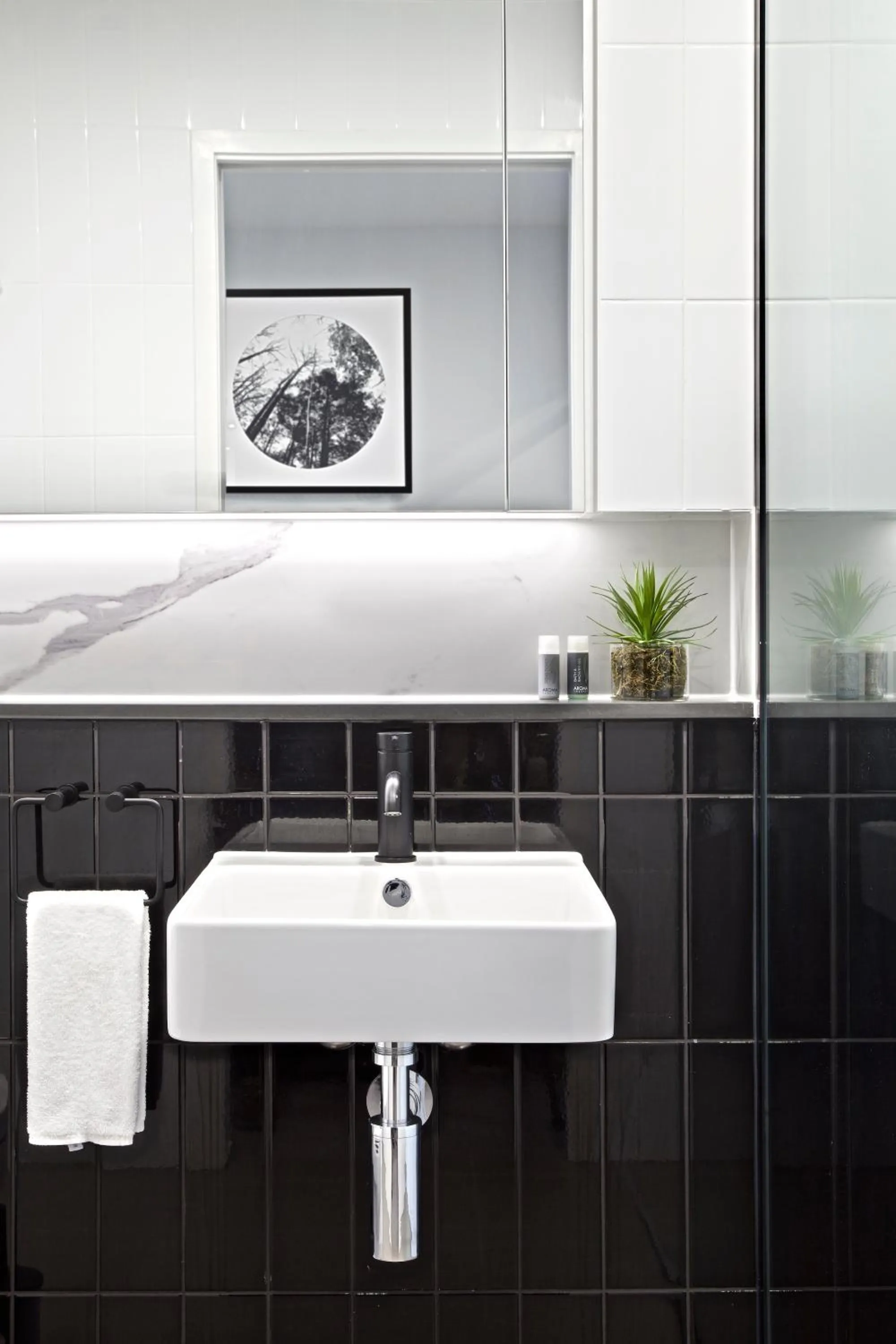 Bathroom in Opera Apartments South Brisbane