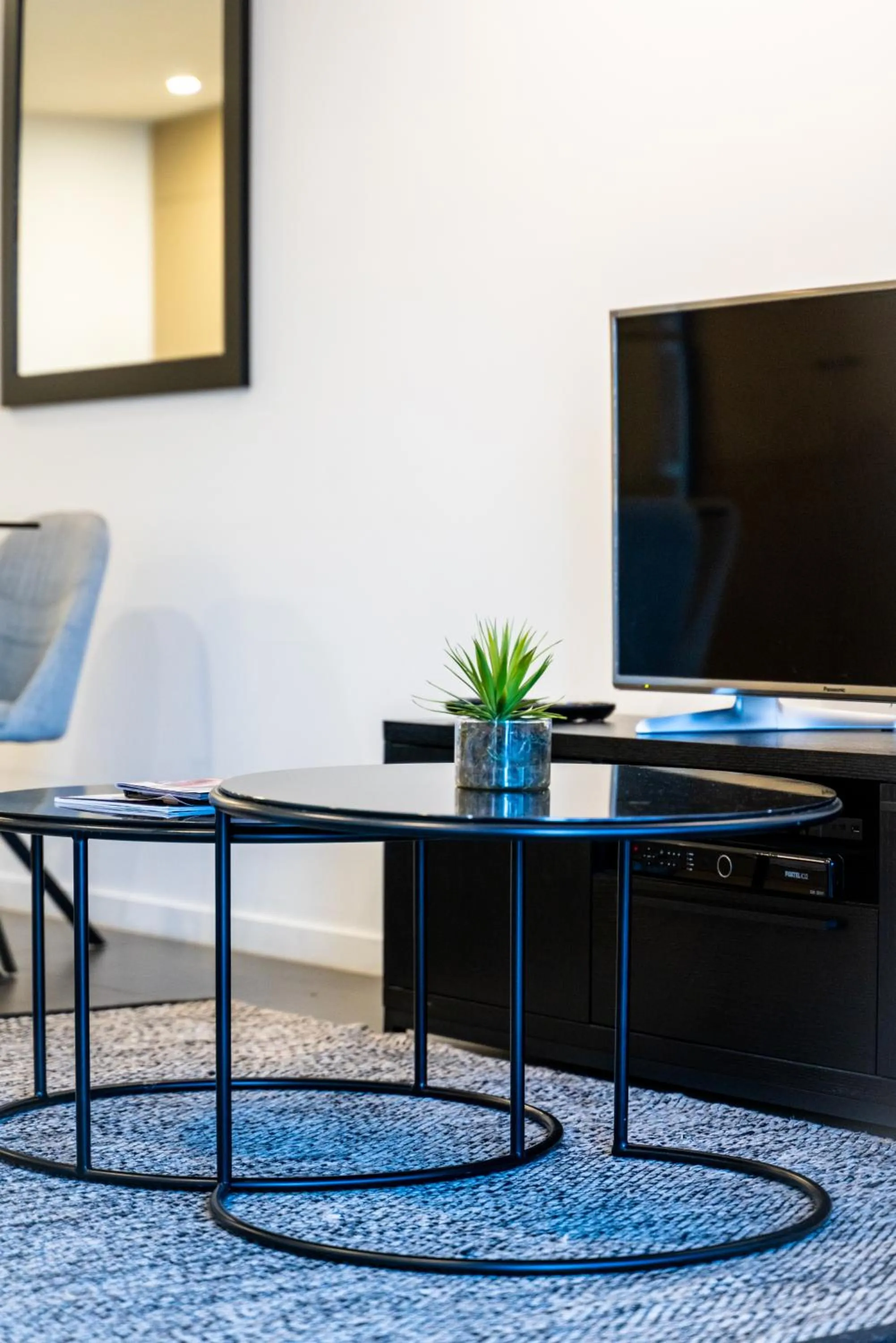 Living room in Opera Apartments South Brisbane