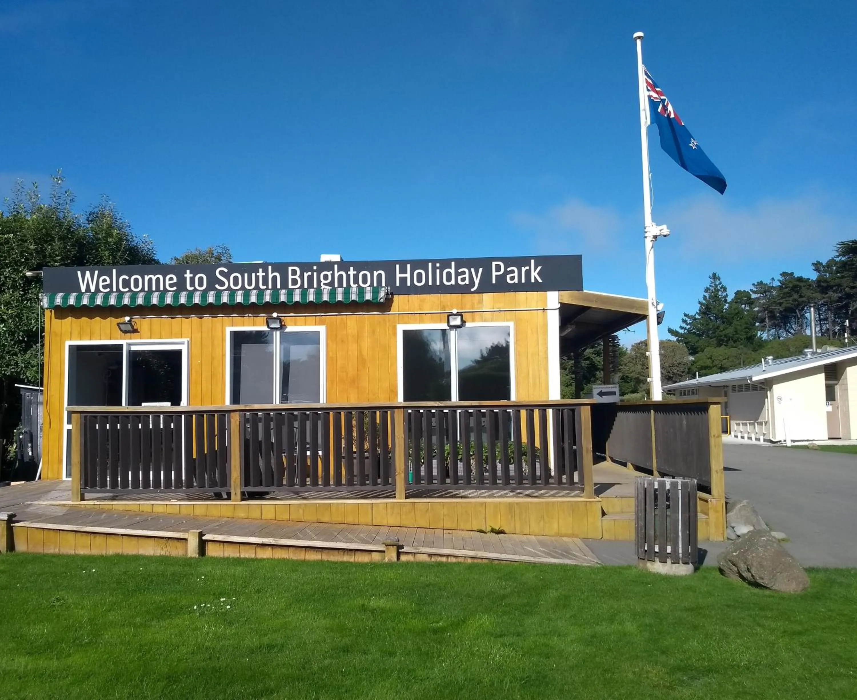 Lobby or reception in South Brighton Holiday Park