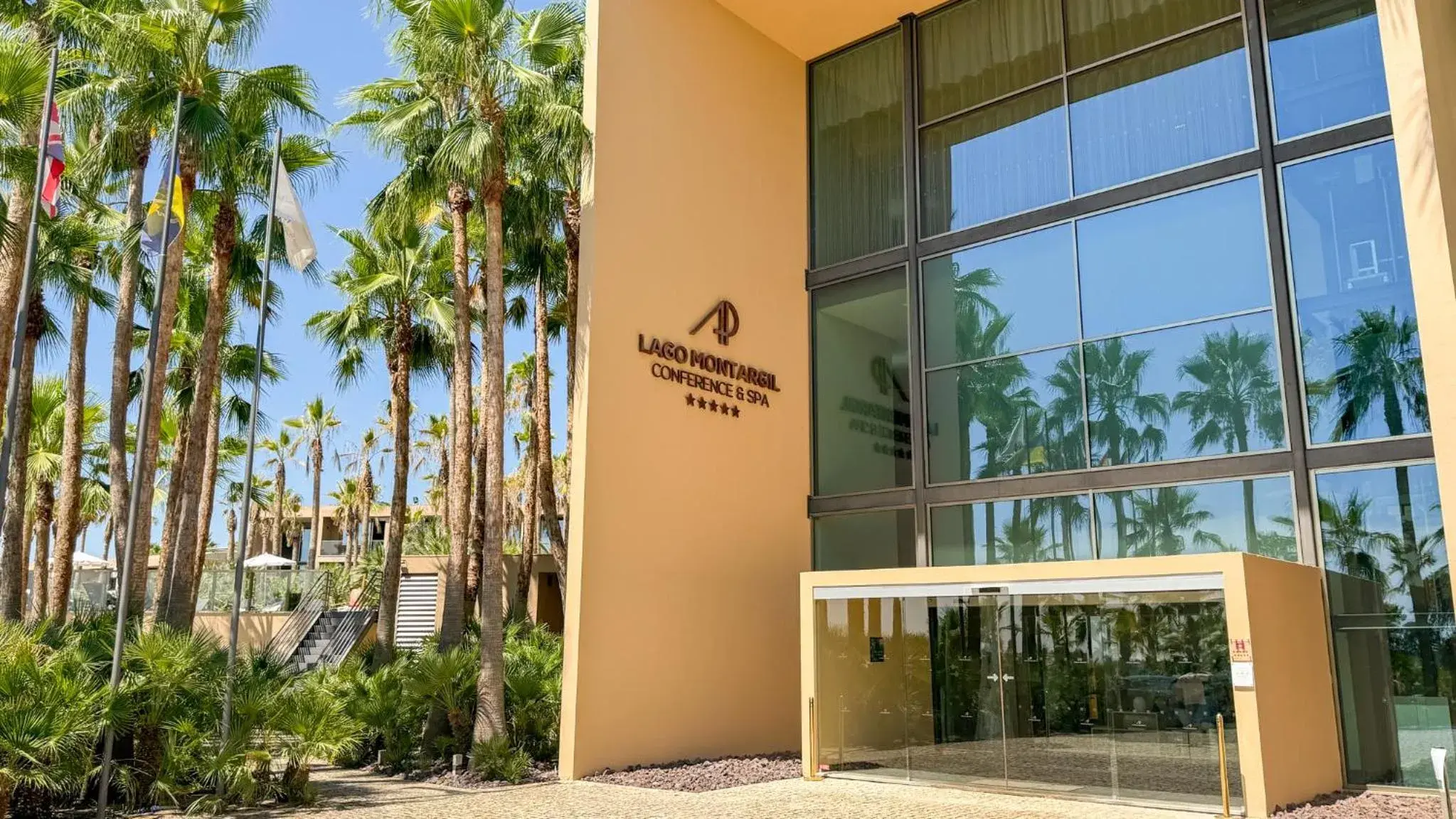 Facade/entrance in AP Lago Montargil - Conference & SPA Facade/entrance in AP Lago Montargil - Conference & SPA