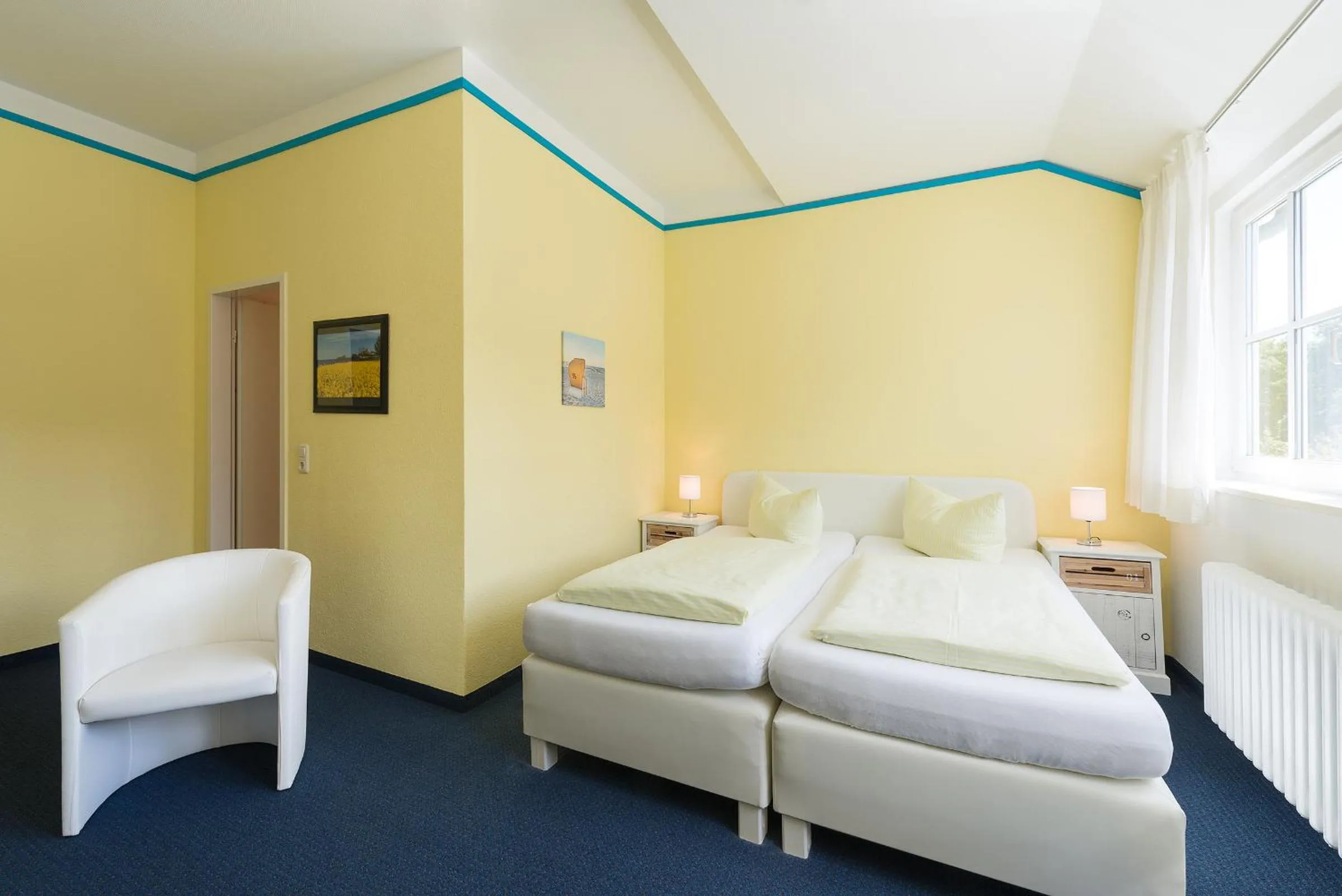 Photo of the whole room, Bed in Hotel am Wind