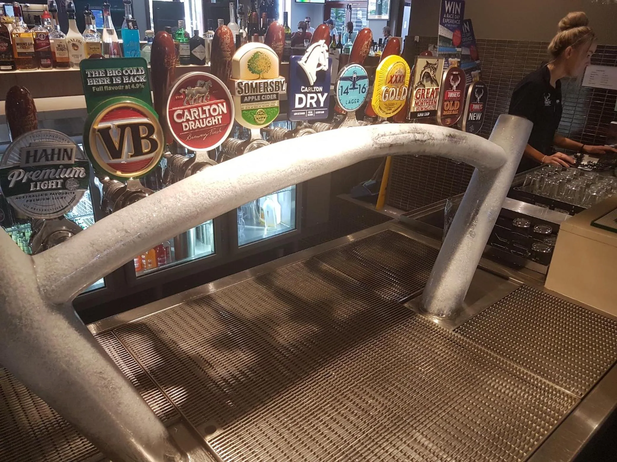 Alcoholic drinks in Swansea Hotel