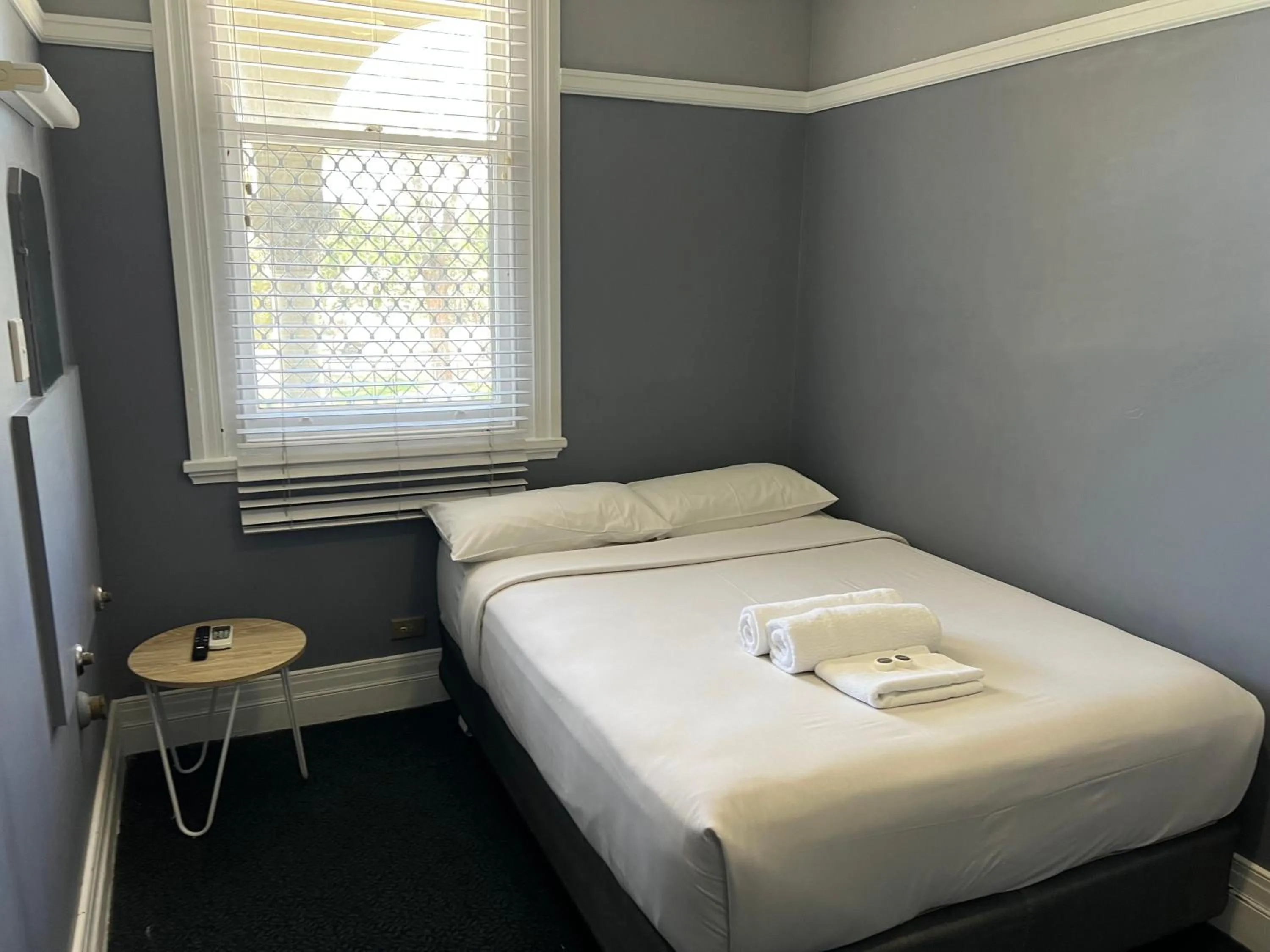 Bed in Swansea Hotel