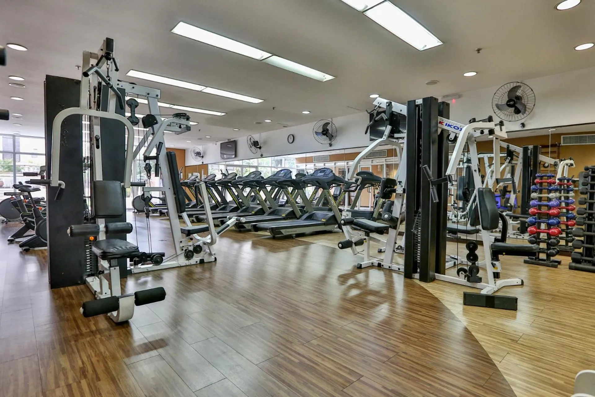 Fitness centre/facilities in Transamerica Prime International Plaza (Paulista)