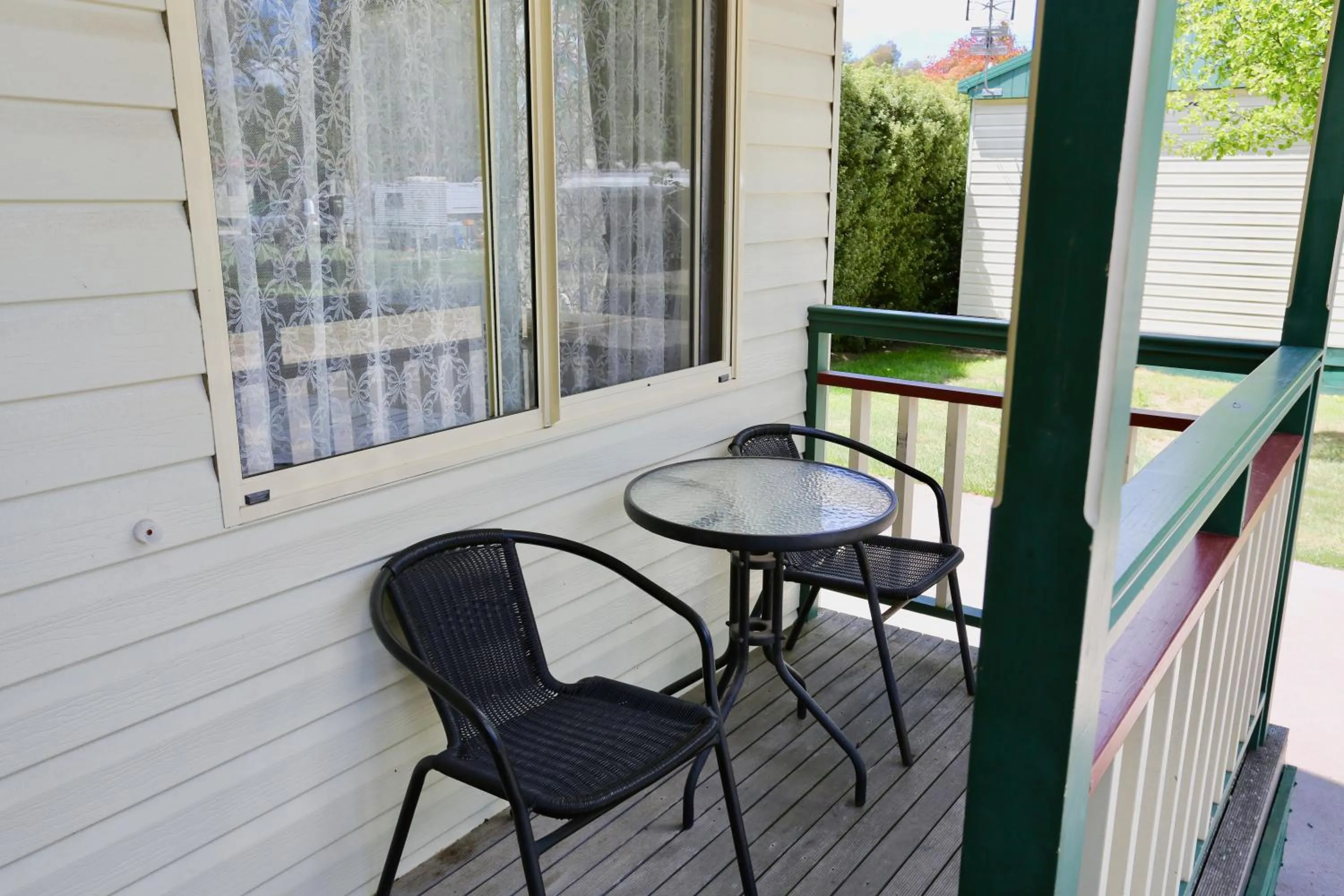 Balcony/Terrace in Jenolan Holiday Park Oberon