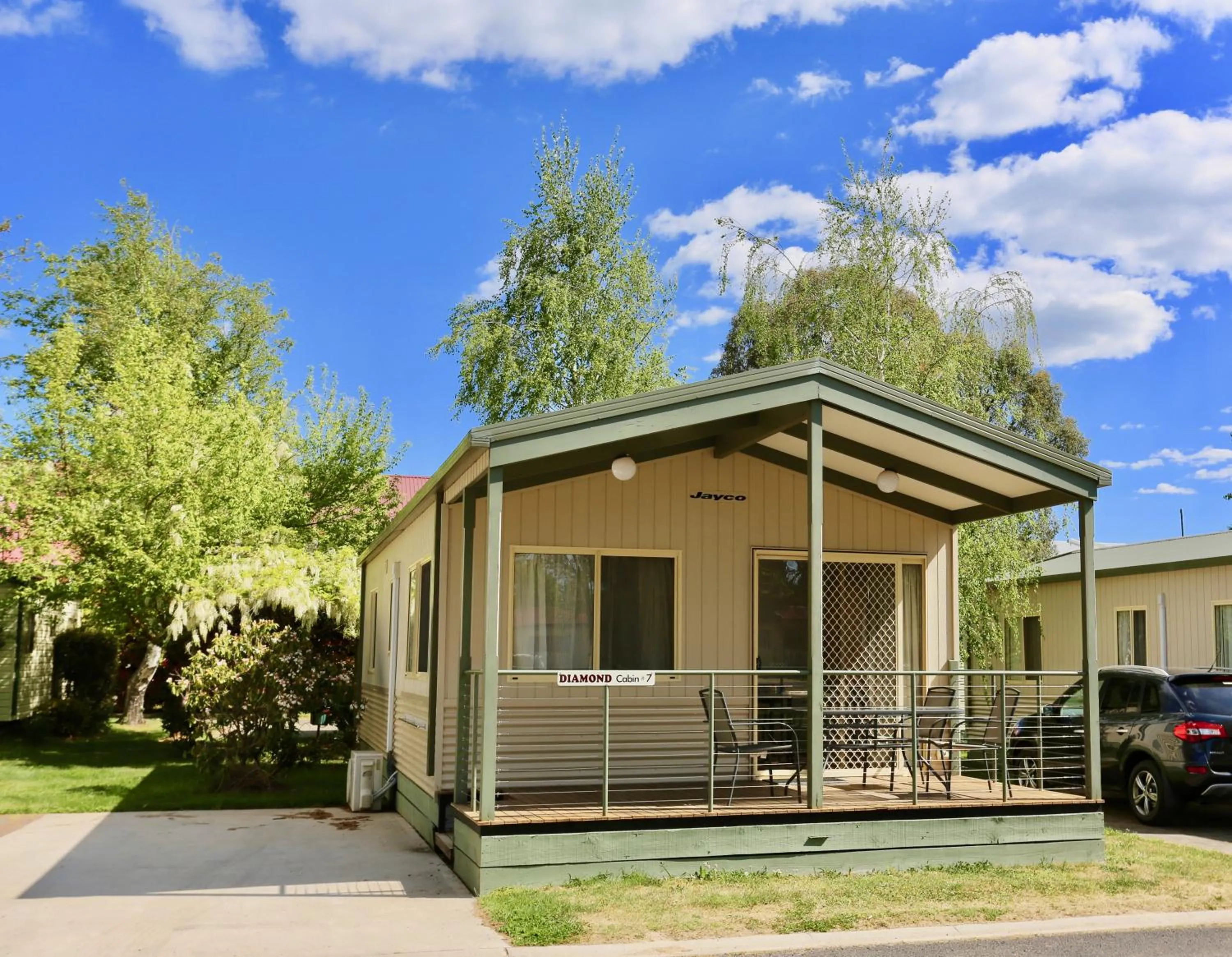 Property building in Jenolan Holiday Park Oberon