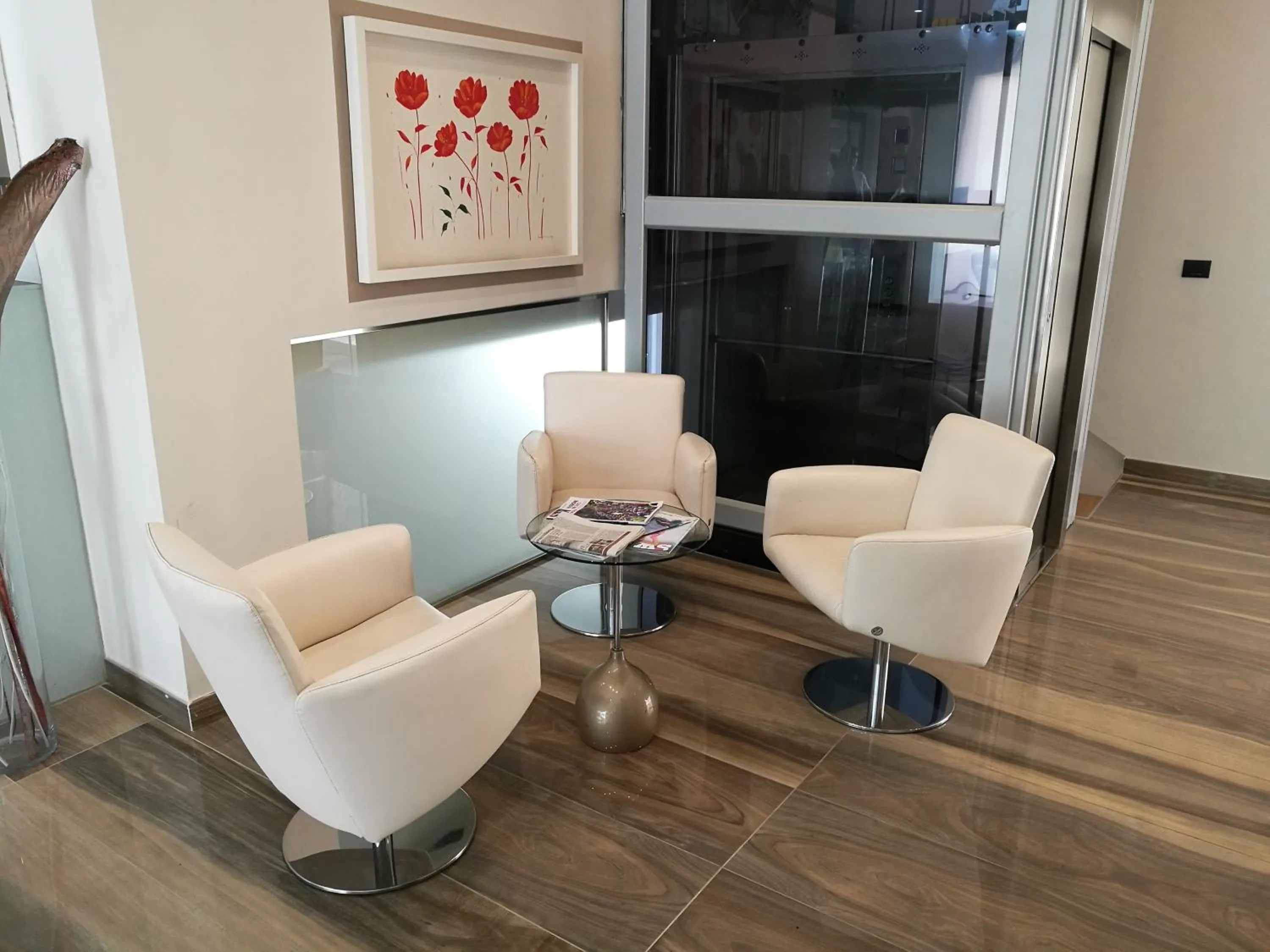 Lobby or reception in Hotel Bruman