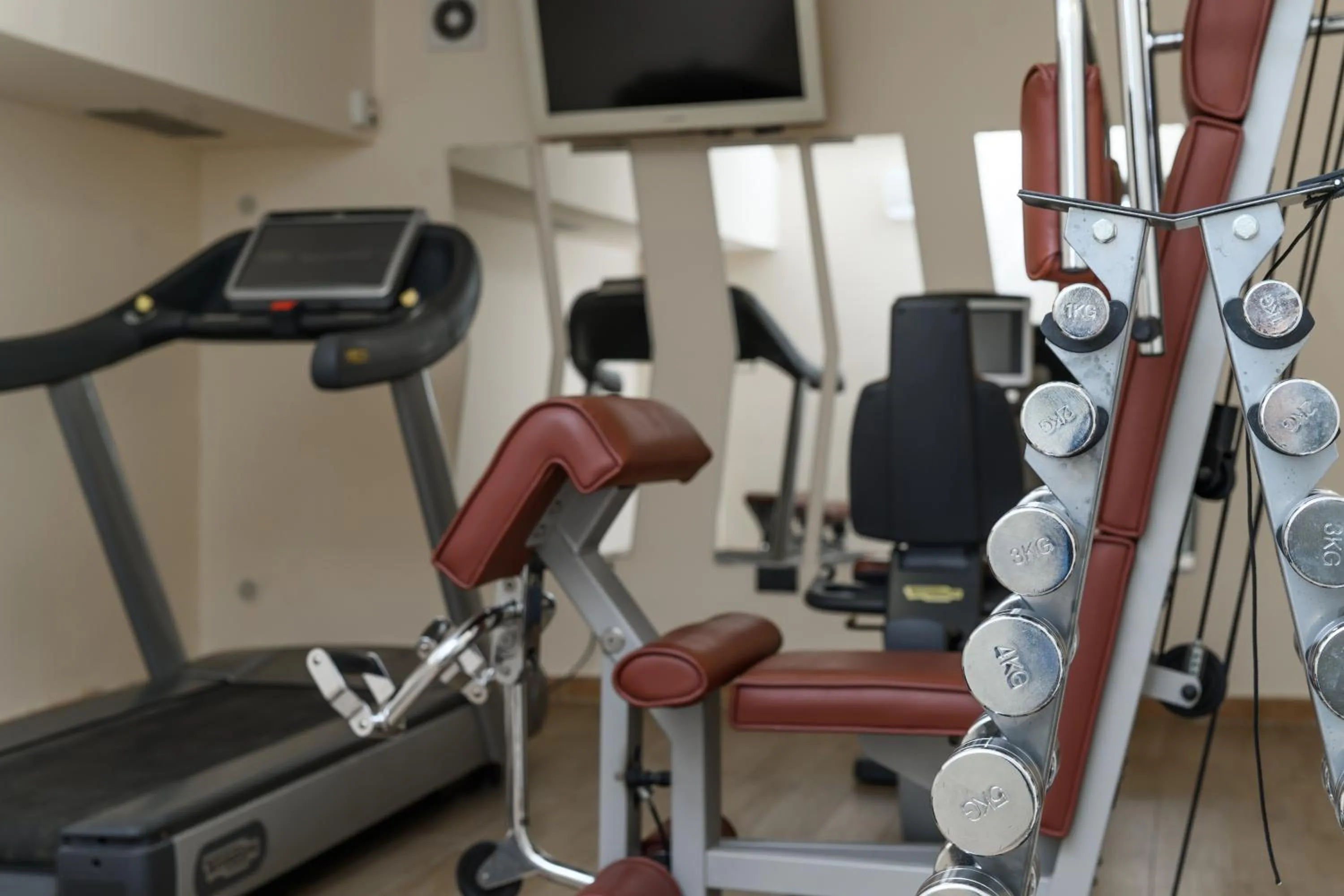 Fitness centre/facilities in Hotel Bruman