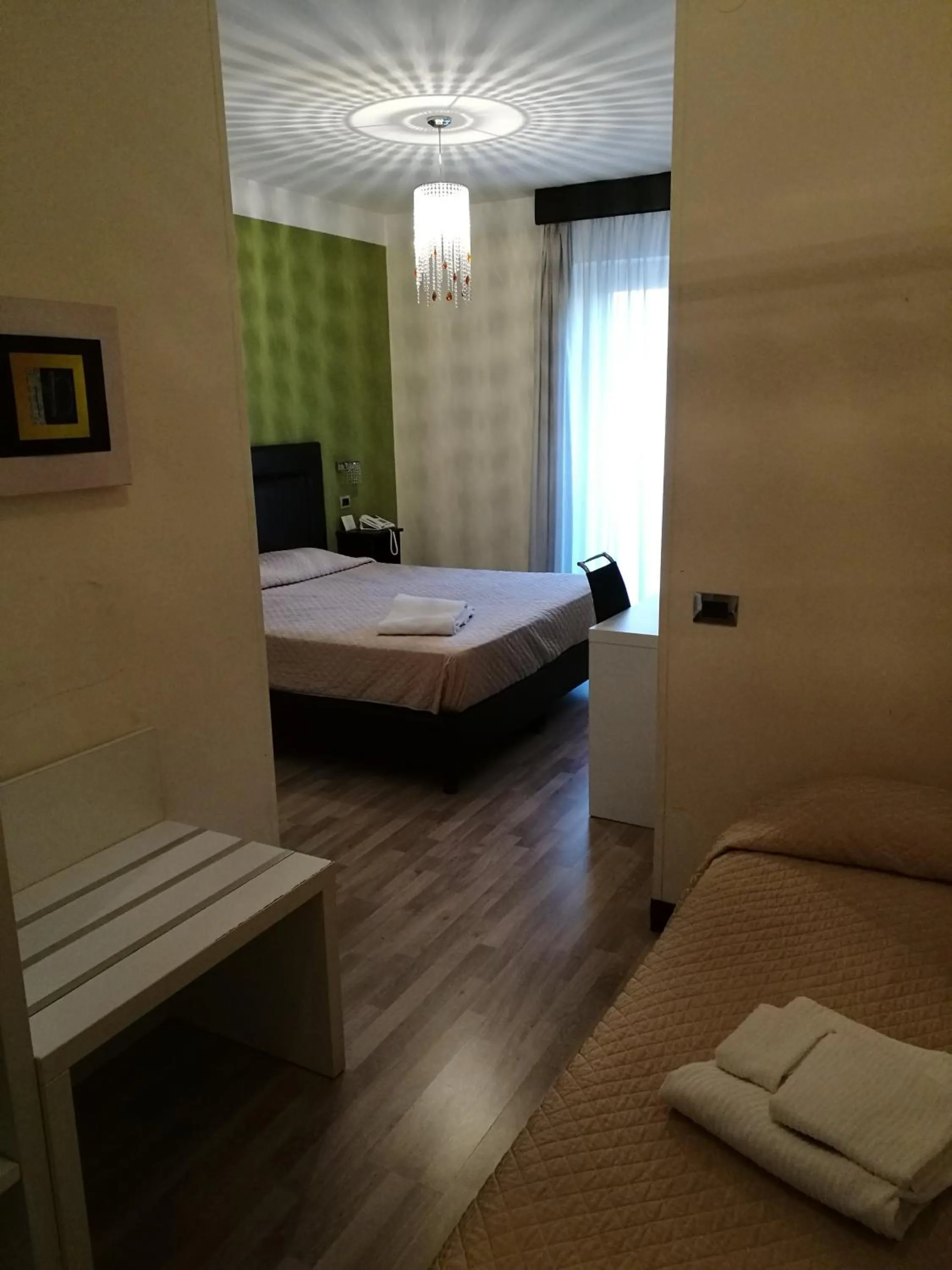 Bedroom, Bed in Hotel Bruman