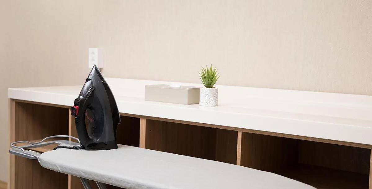 washing machine in Utop Ubless Hotel Jeju