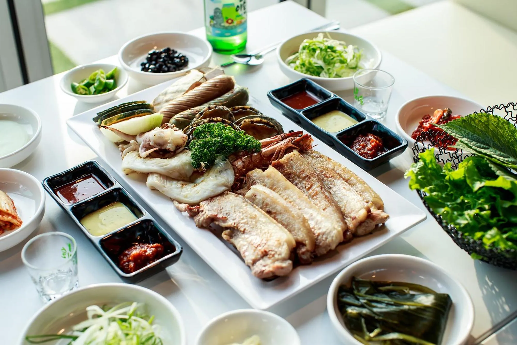 Lunch in Utop Ubless Hotel Jeju